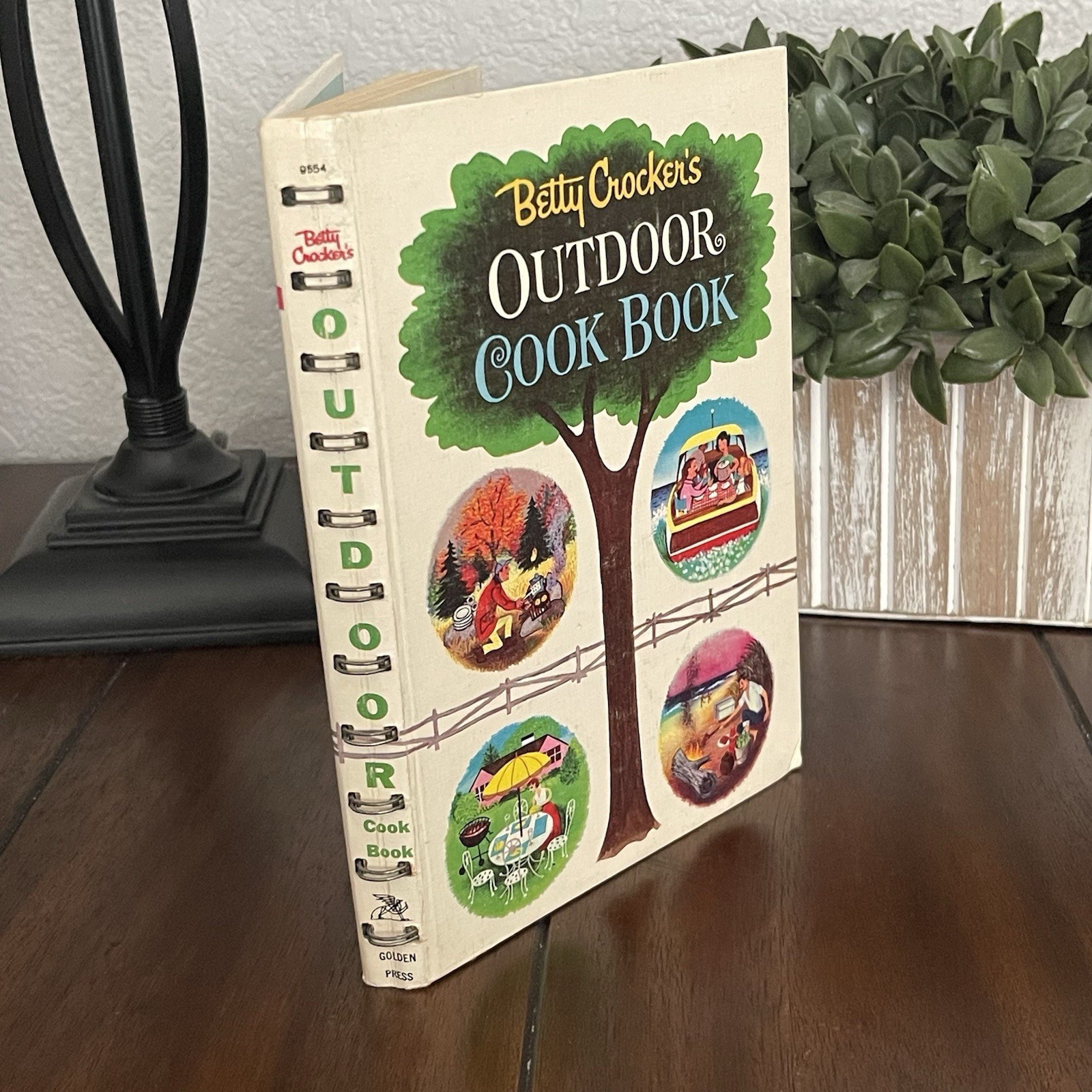 Vintage Betty Crocker’s Outdoor Cook Book 1st Edition 2nd Printing Spiral Binder