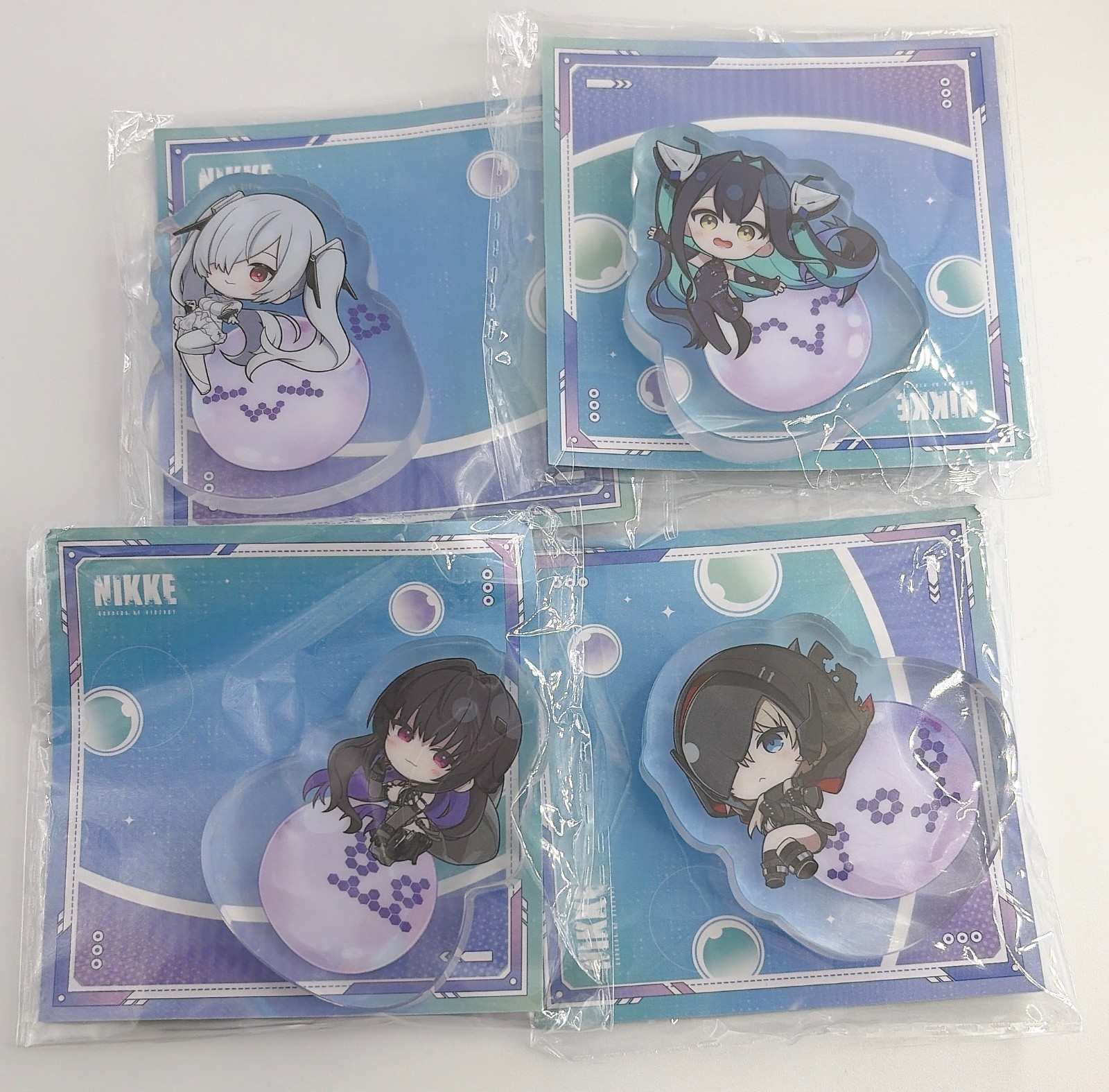 NIKKE Cinderella Siren Mihara Grave 2.5th Anniversary Acrylic Block Stand Set