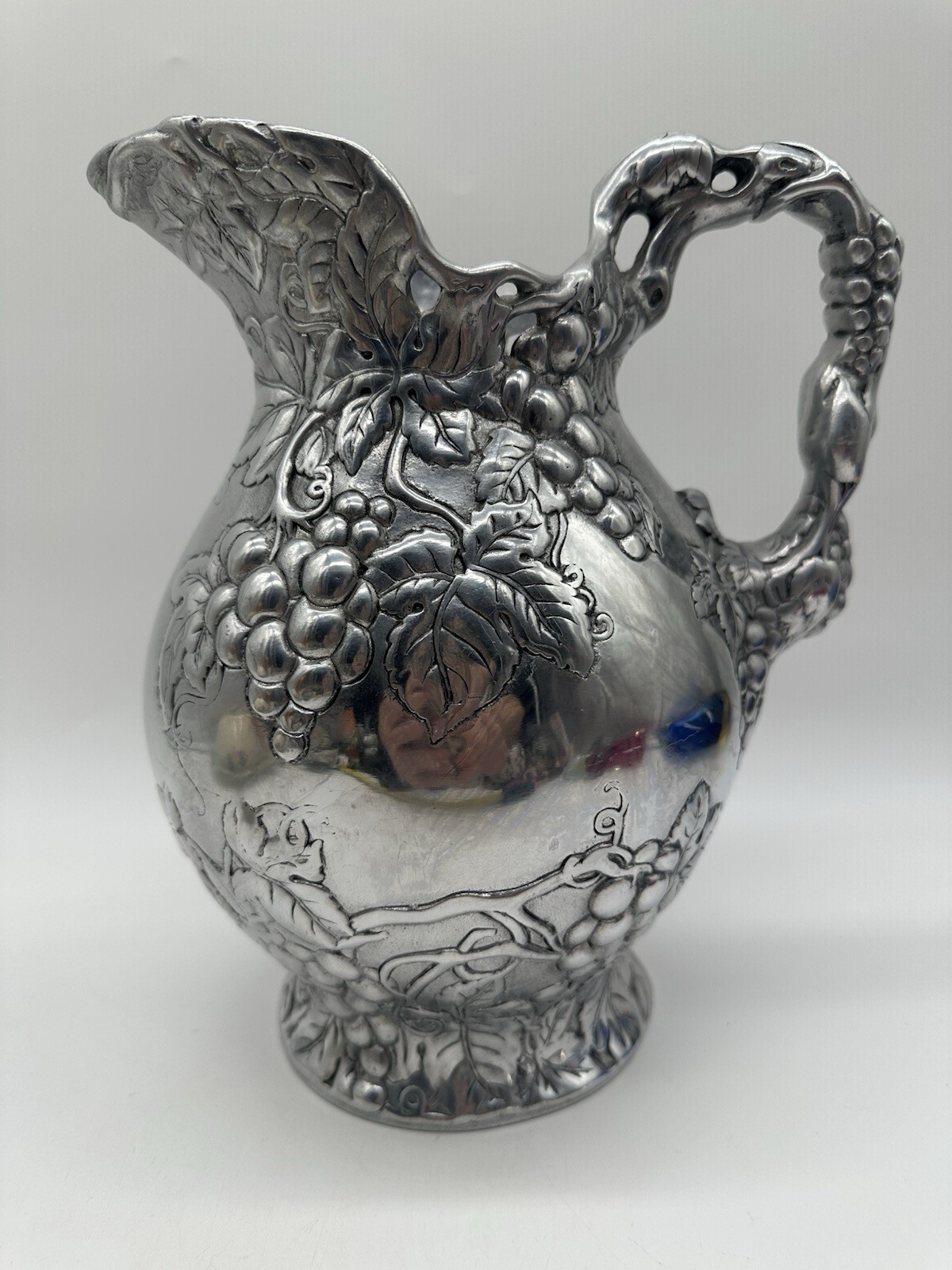 Vintage Arthur Court Grape Vine Water Pitcher Vintage Arthur Court Grape Vine Water Pitcher