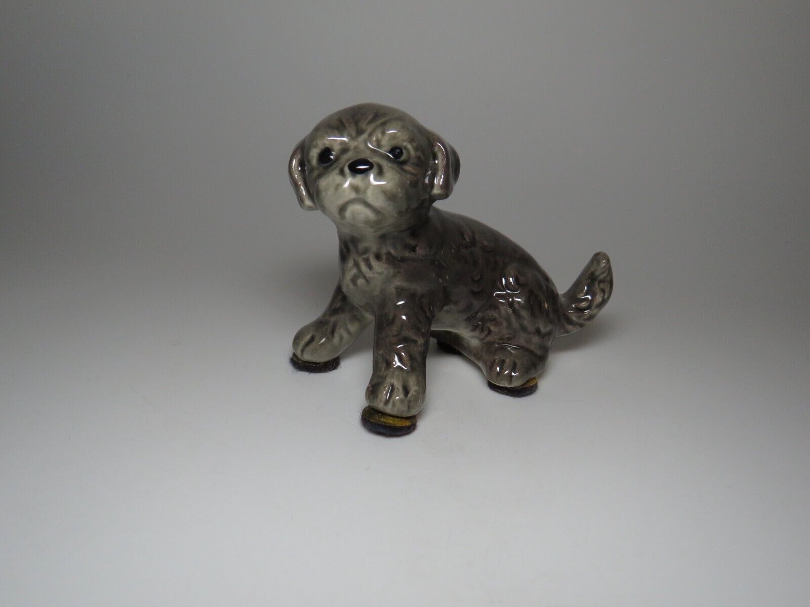 Dandie Dinmont Gray Terrier Puppy Goebel Figurine TMK5
