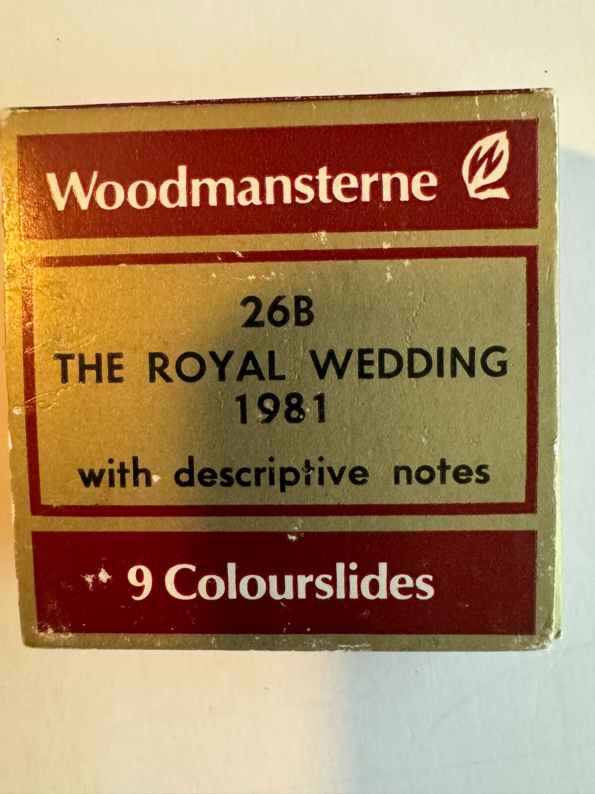 UK The Royal Wedding 1981 #26B 35mm Film Slide Set (All nine slides SL45) UK The Royal Wedding 1981 #26B 35mm Film Slide Set (All nine slides SL45)