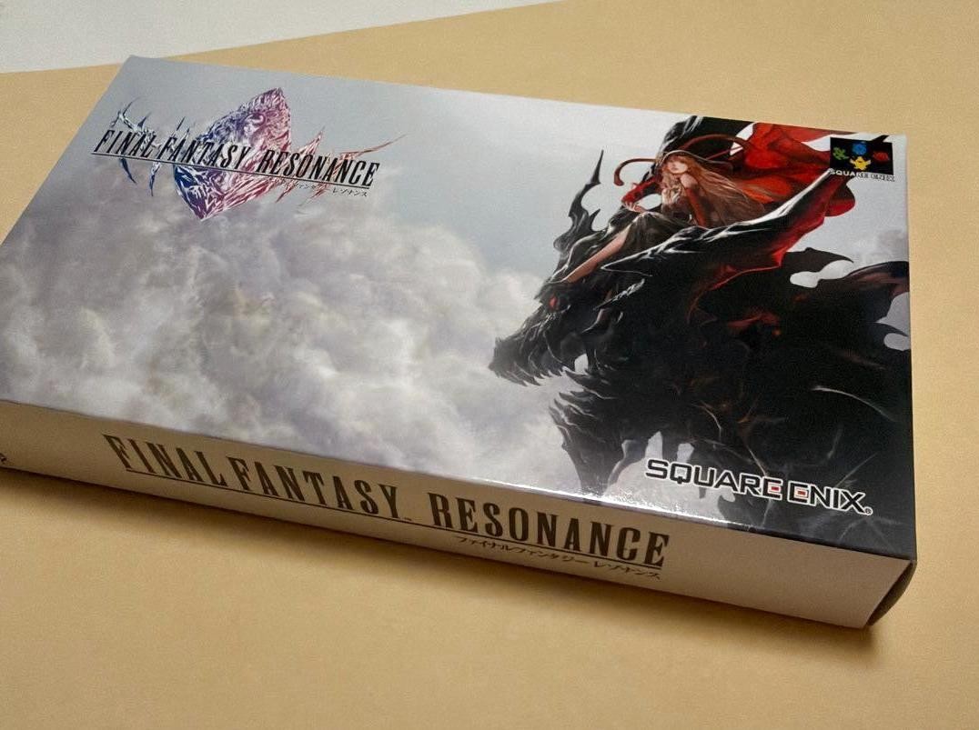 FINAL FANTASY RESONANCE TGS 2026 Empty Promo Box Square Enix Japan