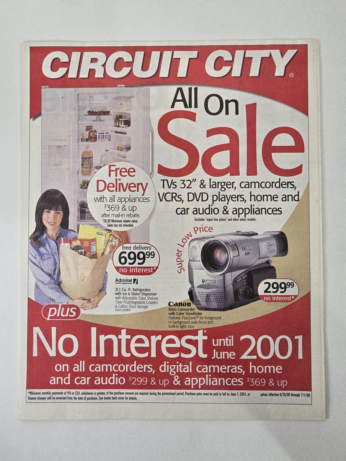Circuit City Catalog June July 2000 PlayStation Canon Y2K 22 Pages Weekly Ad