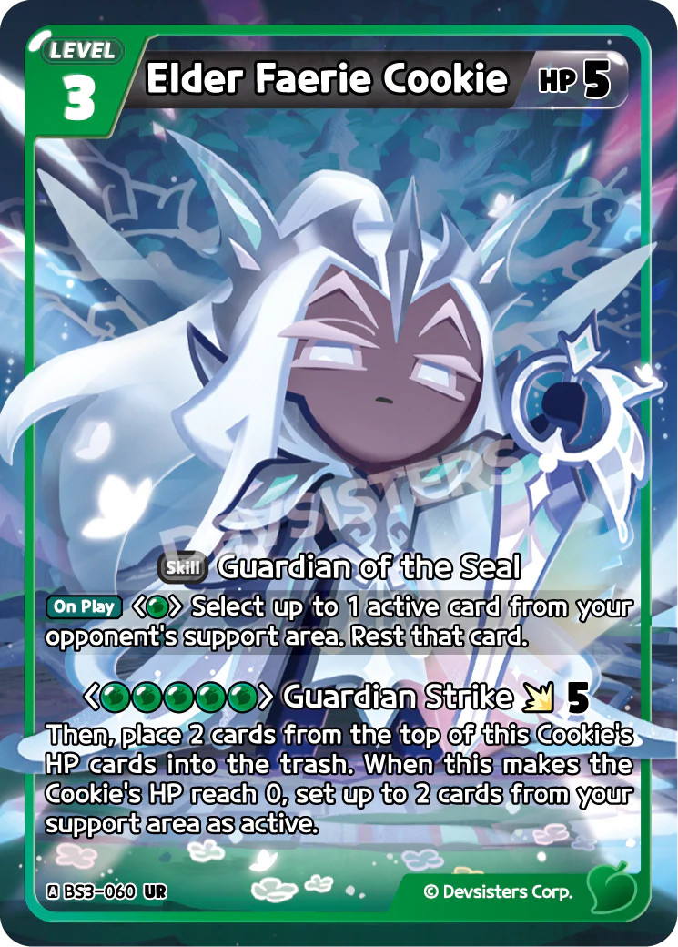 Elder Faerie Cookie BS3-060 UR
