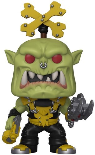 Funko POP Games: Warhammer 40k - Ork Nob [New Toy] Vinyl Figure, Collectible
