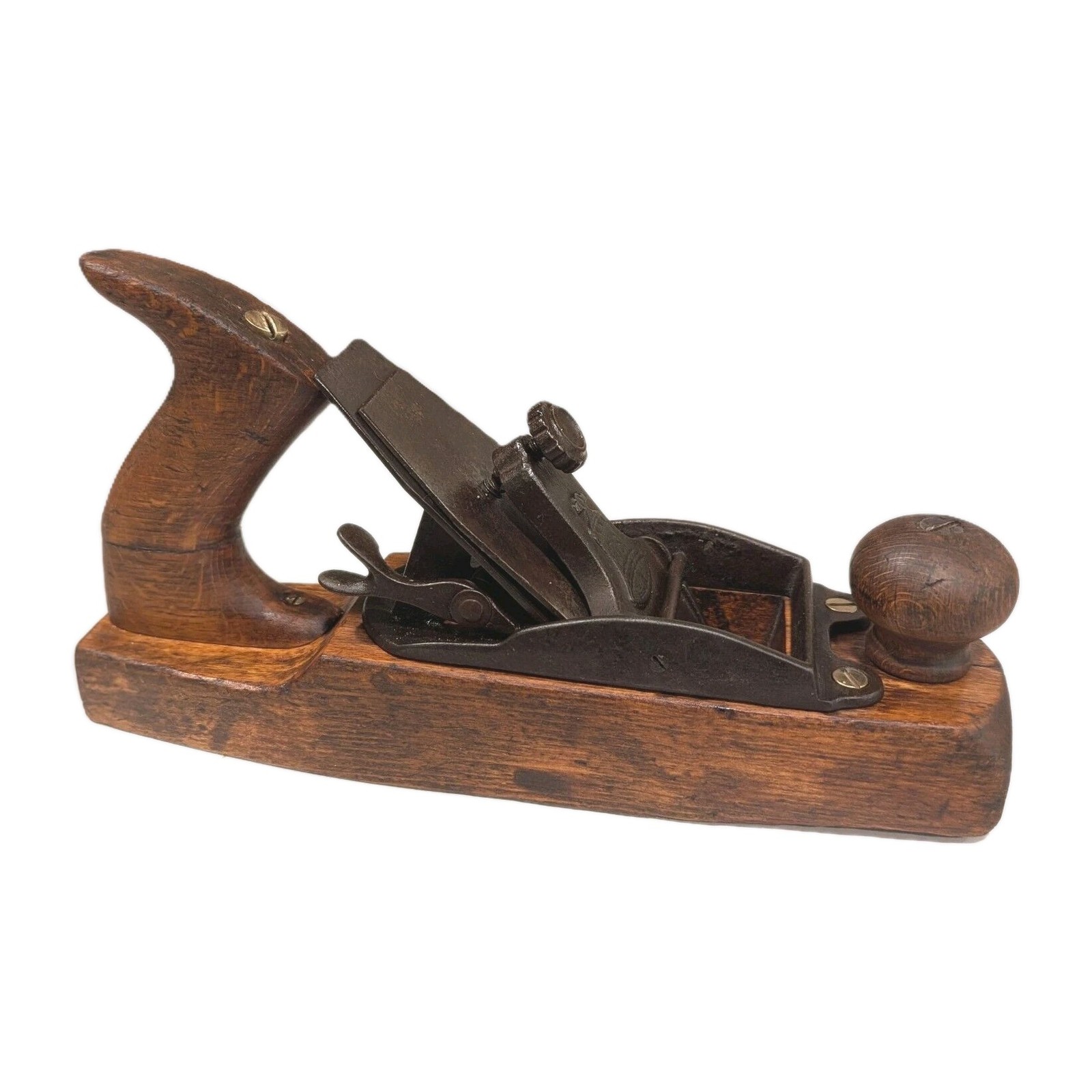 ANTQ VTG Stanley #135 Liberty Bell Cast Iron Plane With Wood Base 10 ANTQ VTG Stanley #135 Liberty Bell Cast Iron Plane With Wood Base 10