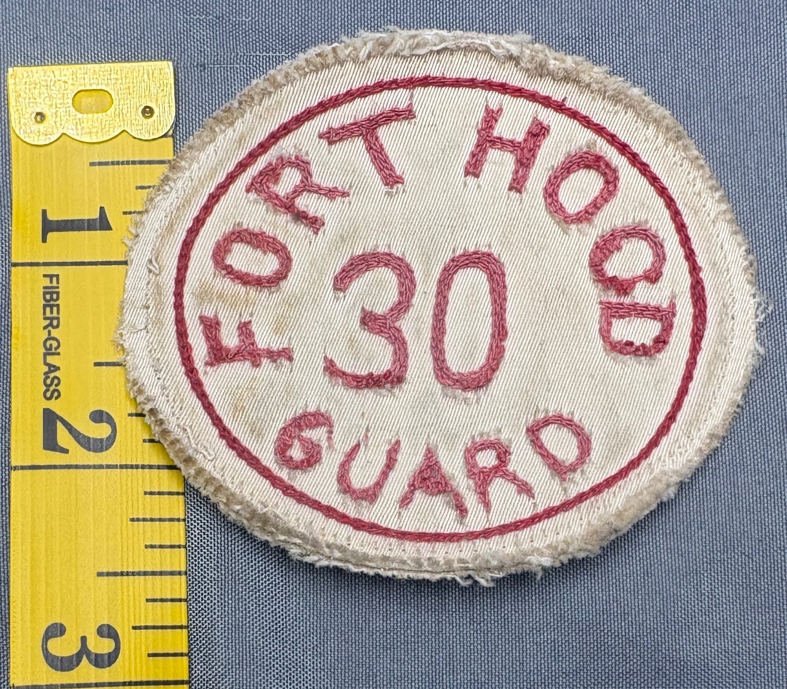 Awesome Rare Obsolete Vintage Fort Hood Guard Patch
