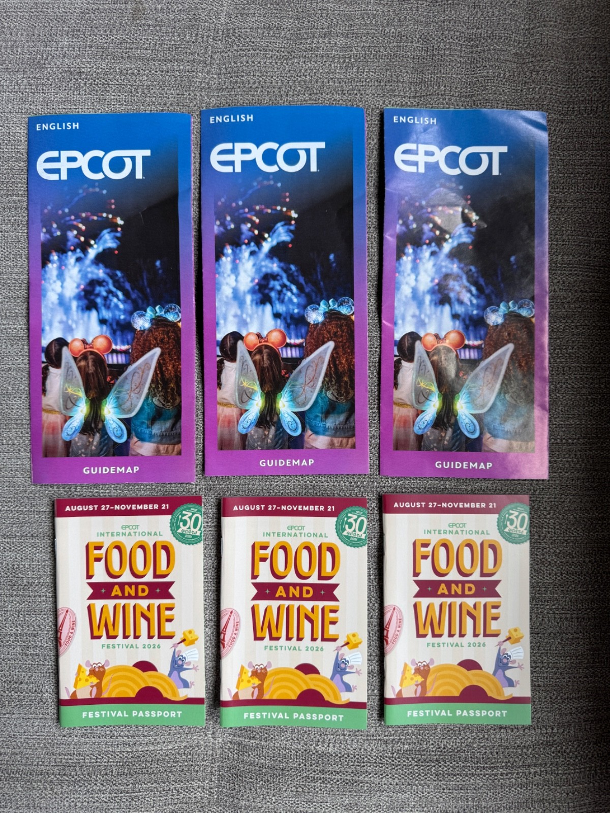 30th International Food And Wine Festival Passport book  2026 Disney Epcot (3)