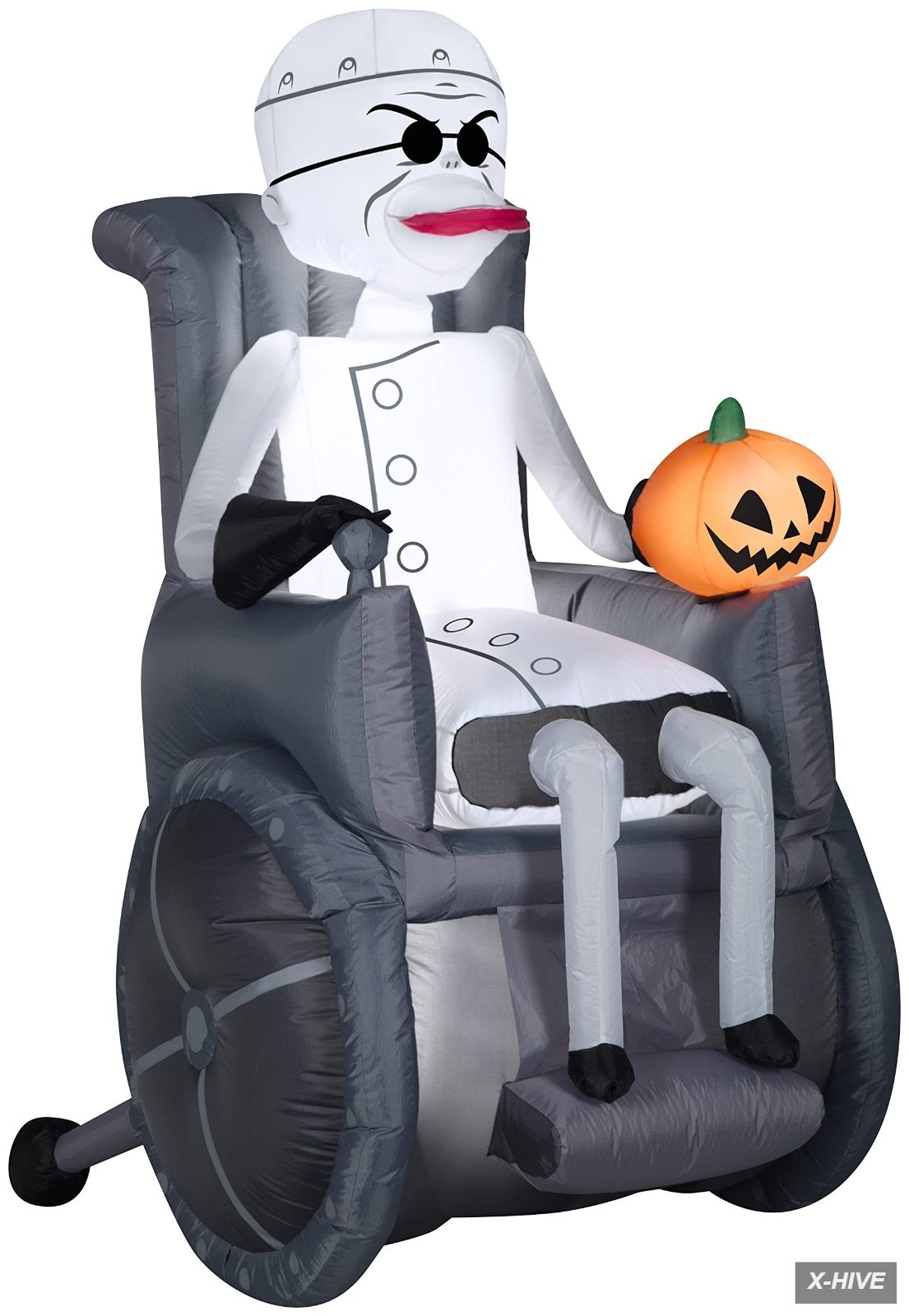 Airblown Inflatable Dr. Finkelstein Disney,5.5 ft Tall,Black
