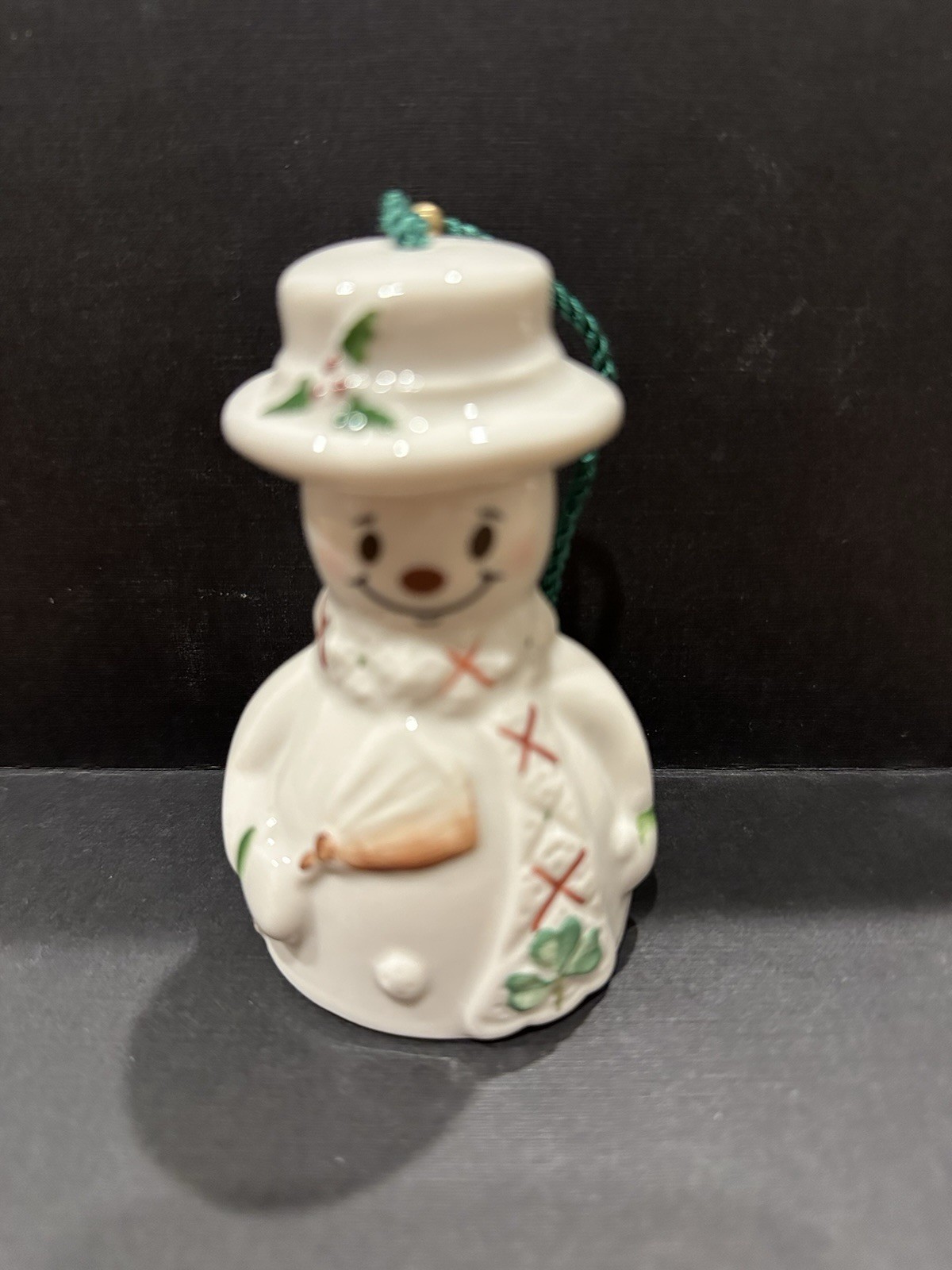Belleek Classic Snowman Ornament Belleek Classic Snowman Ornament