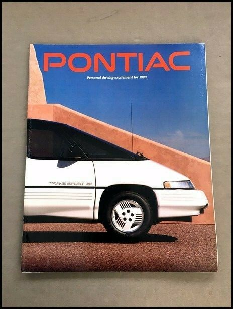 1990 Pontiac 82-PAGE Brochure Catalog 6000 Grand Am Prix Bonneville Firebird STE 1990 Pontiac 82-PAGE Brochure Catalog 6000 Grand Am Prix Bonneville Firebird STE