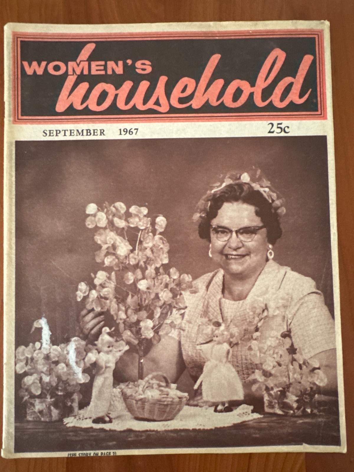 FREE SHIP Sept 1967 Women’s Household Magazine
