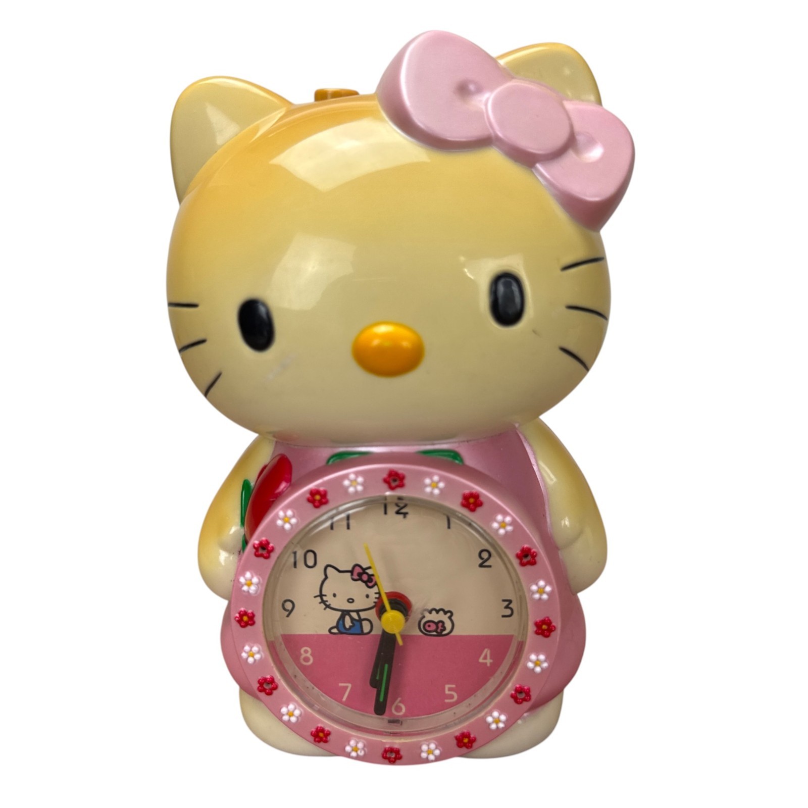 Vintage Y2K Sanrio Hello Kitty Angel Alarm Clock Light Pink Pearl Kawaii Coquett Vintage Y2K Sanrio Hello Kitty Angel Alarm Clock Light Pink Pearl Kawaii Coquett