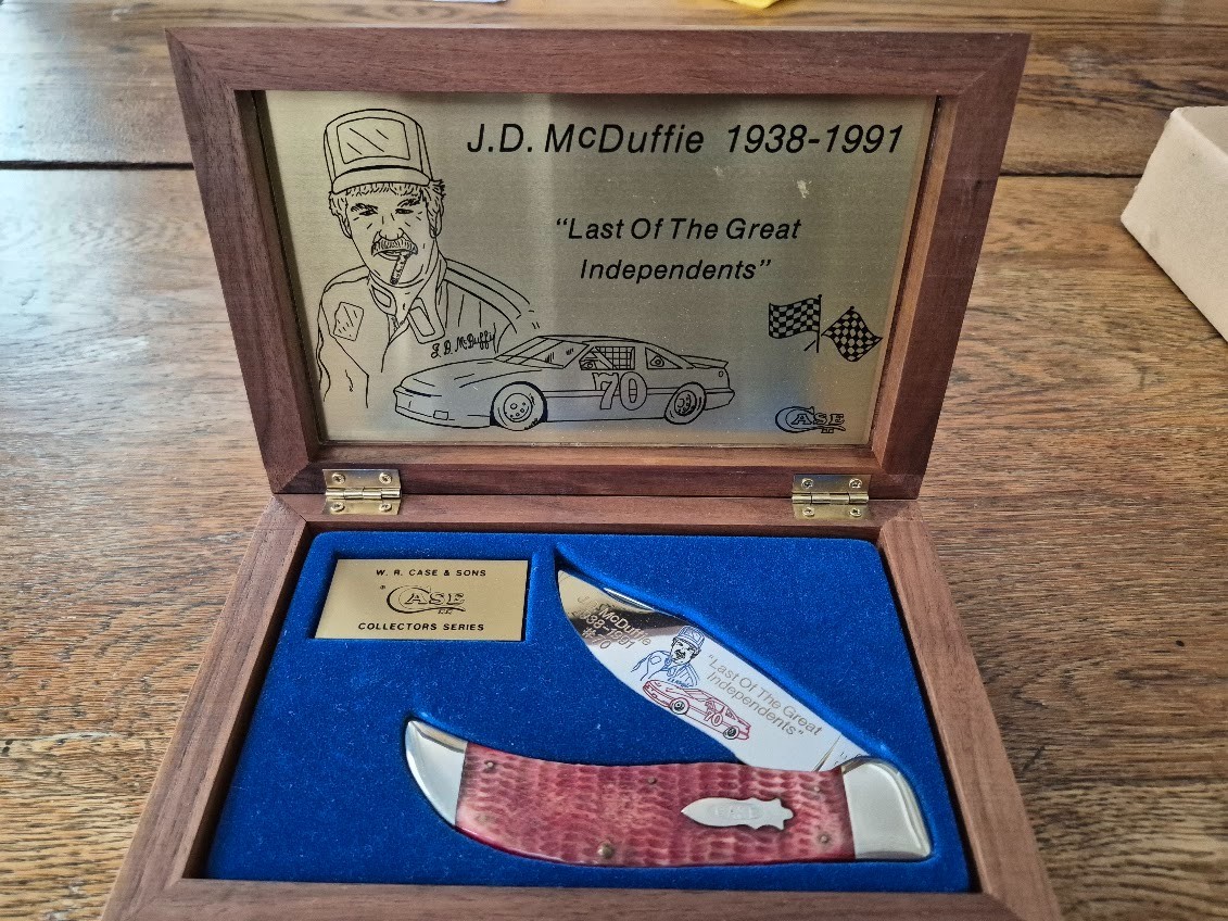 Case Knife - J.D. McDuffie 1938-1991 Last of the Great Independents + Box