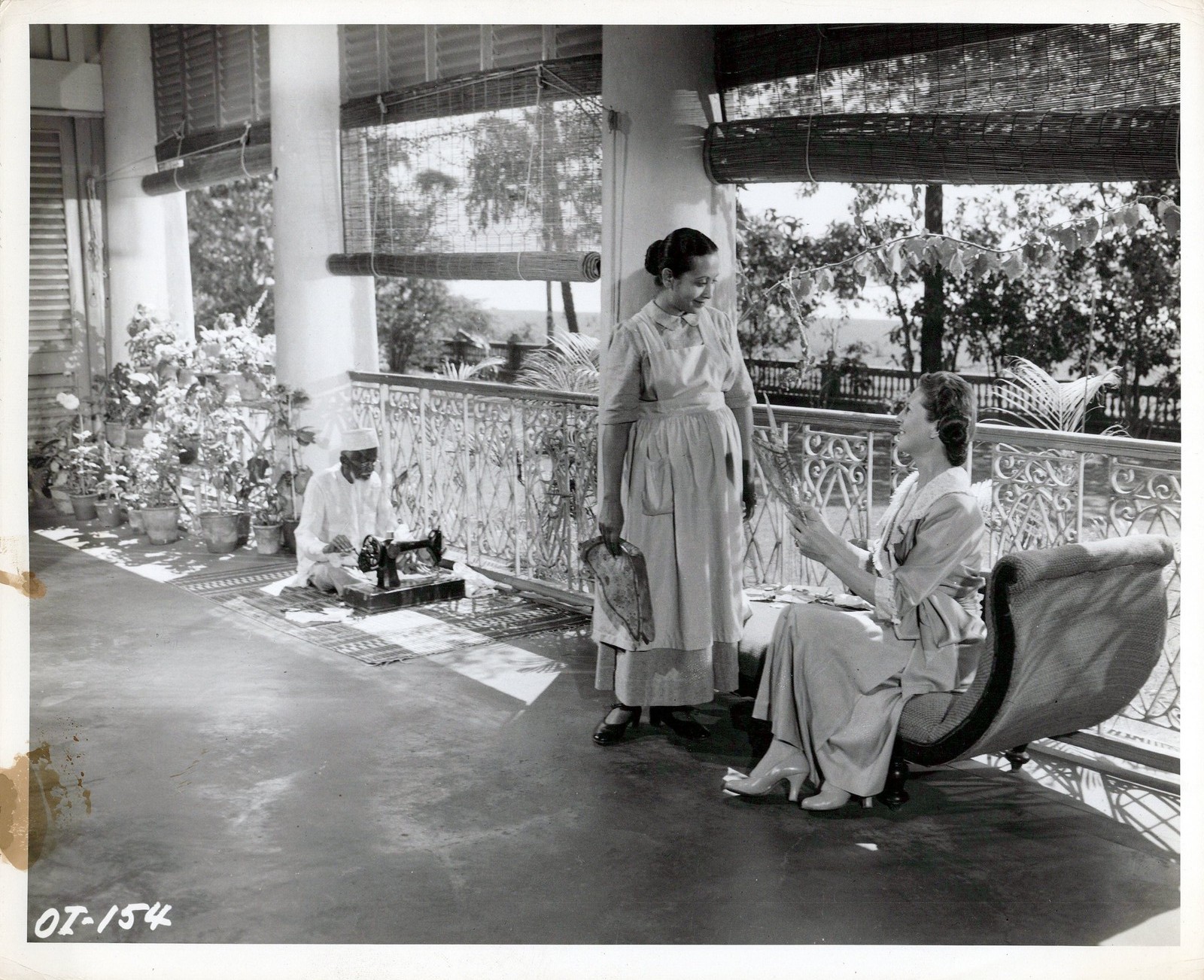 Unknown Film Scene (1950s) Vintage Hollywood Press Movie Collectable Photo 1458K