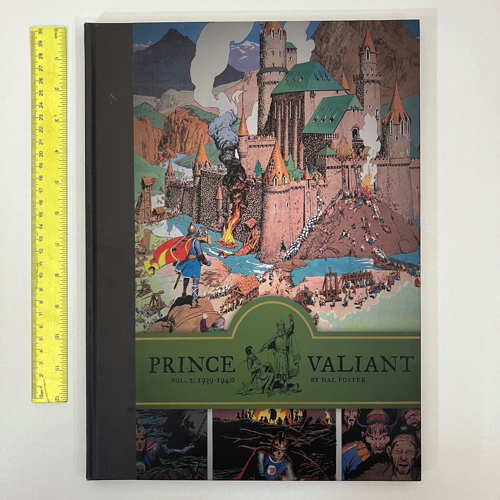 Prince Valiant Vol 2 1939-1940 Hal Foster Fantagraphics 2nd Ed 2011 Oversized HC Prince Valiant Vol 2 1939-1940 Hal Foster Fantagraphics 2nd Ed 2011 Oversized HC