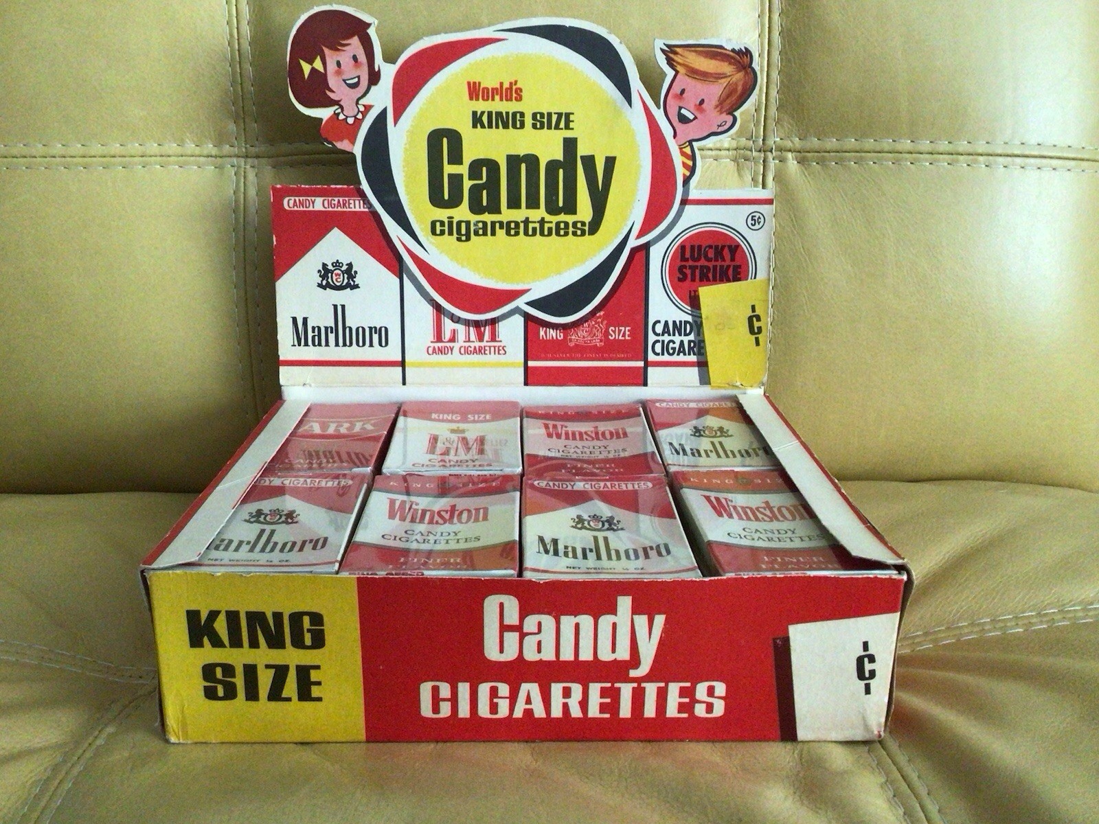 Candy Cigarette Display - World Candies Inc Brooklyn NY Candy Cigarette Display - World Candies Inc Brooklyn NY