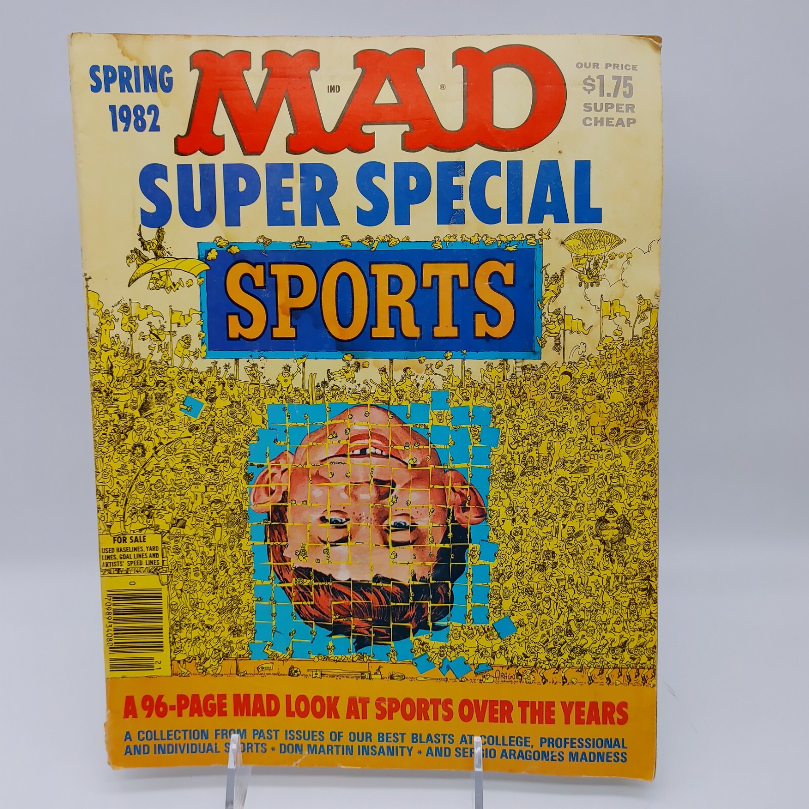 Vintage MAD Magazine Spring 1982 Super Special SPORTS Over The Years