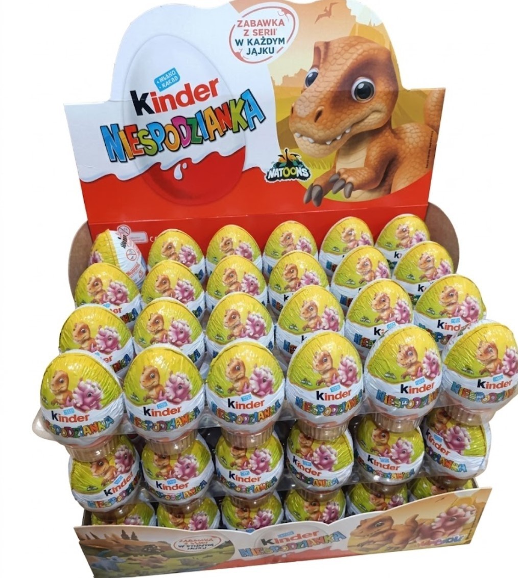 MEGA SET 24 X Kinder Surprise Natoons Dinosaurs Mini Figures Limited Edition