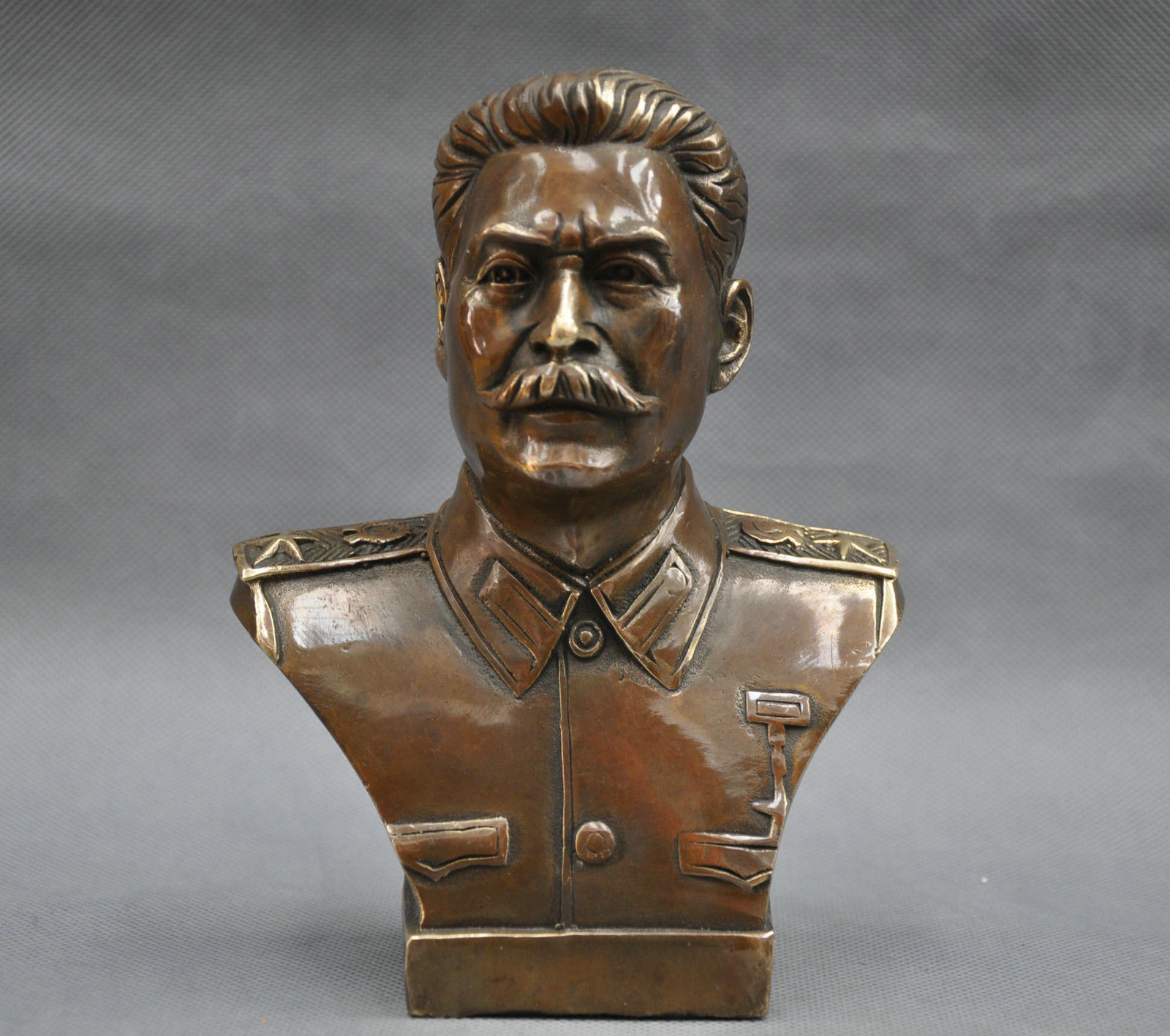Russian Leader Joseph Stalin Bust Bronze Statue Russian Leader Joseph Stalin Bust Bronze Statue