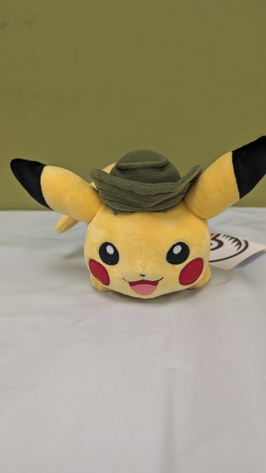 NEW Safari Pikachu Pokemon Center Plush 2020 NWT 8 In