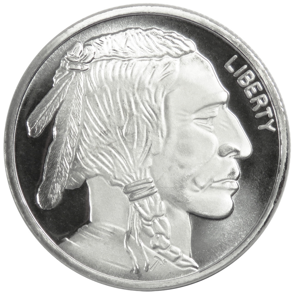 1-oz Buffalo .999 Fine SiIver Round 1-oz Buffalo .999 Fine SiIver Round