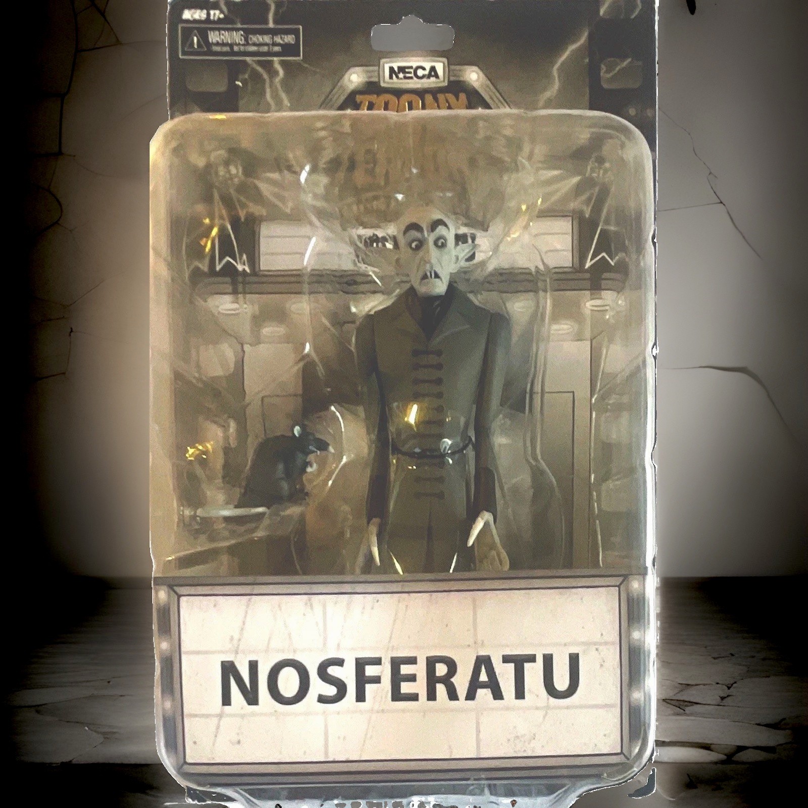 NECA Toony Terrors Silver Screen Nosferatu Sci-Fi & Horror Action Figure