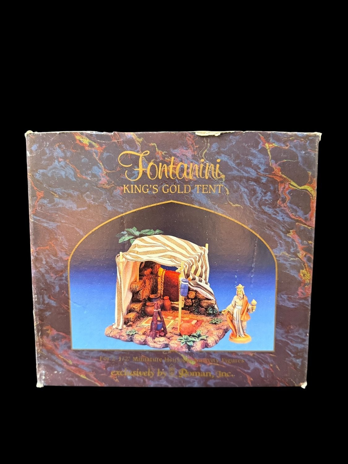 Fontanini The Kings Tent Nativity Village Building 50264 Roman Inc 1996
