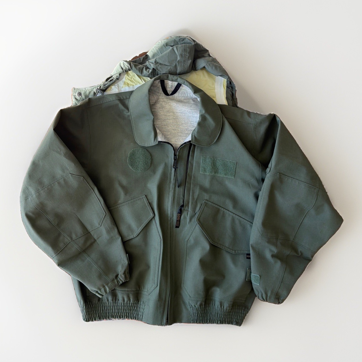 Genuine USAF Nomex Fire Resistant Goretex Flyers CWU-106/P Jacket Large Reg EUC