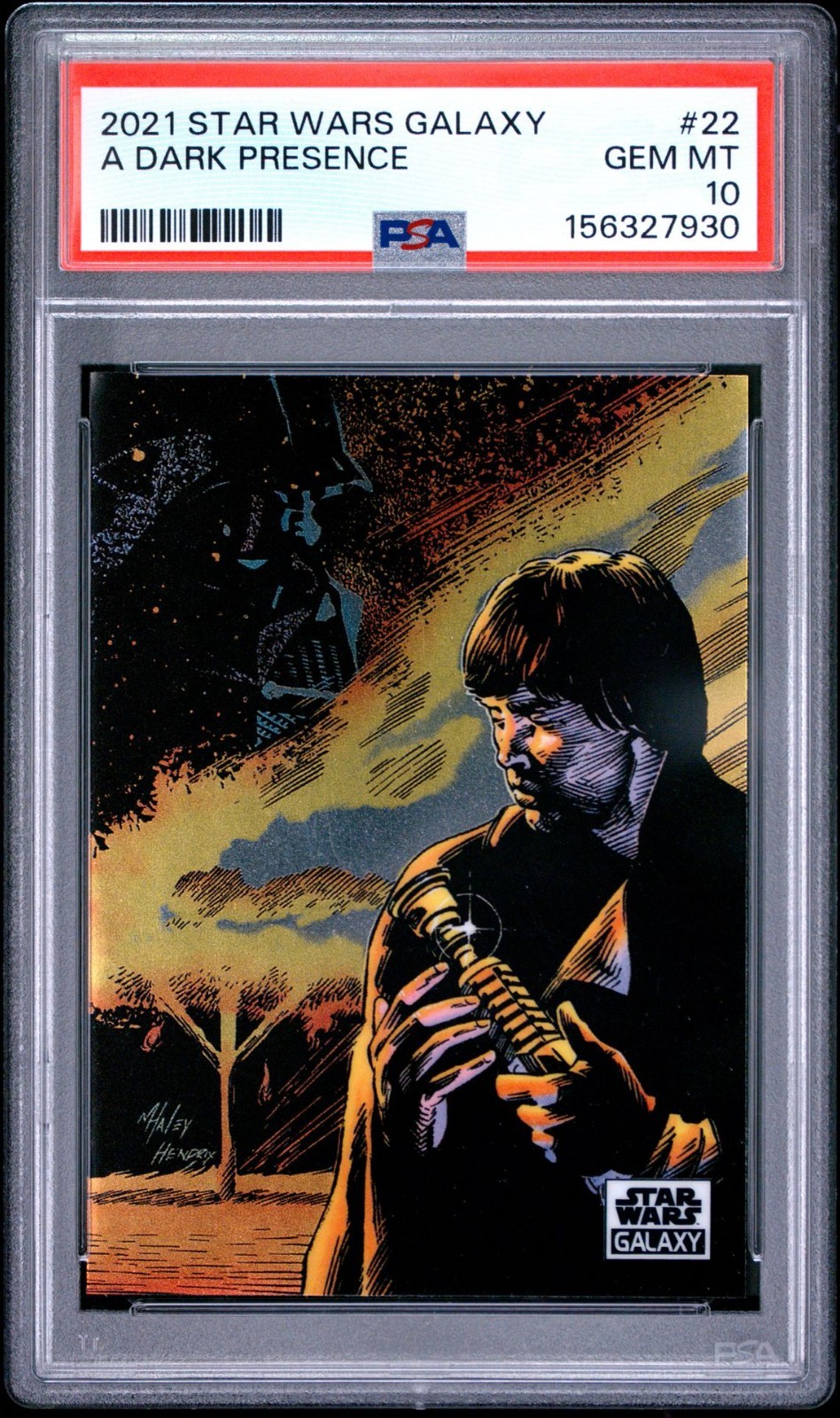 2021 Star Wars Galaxy A Dark Presence #22 PSA 10 2021 Star Wars Galaxy A Dark Presence #22 PSA 10