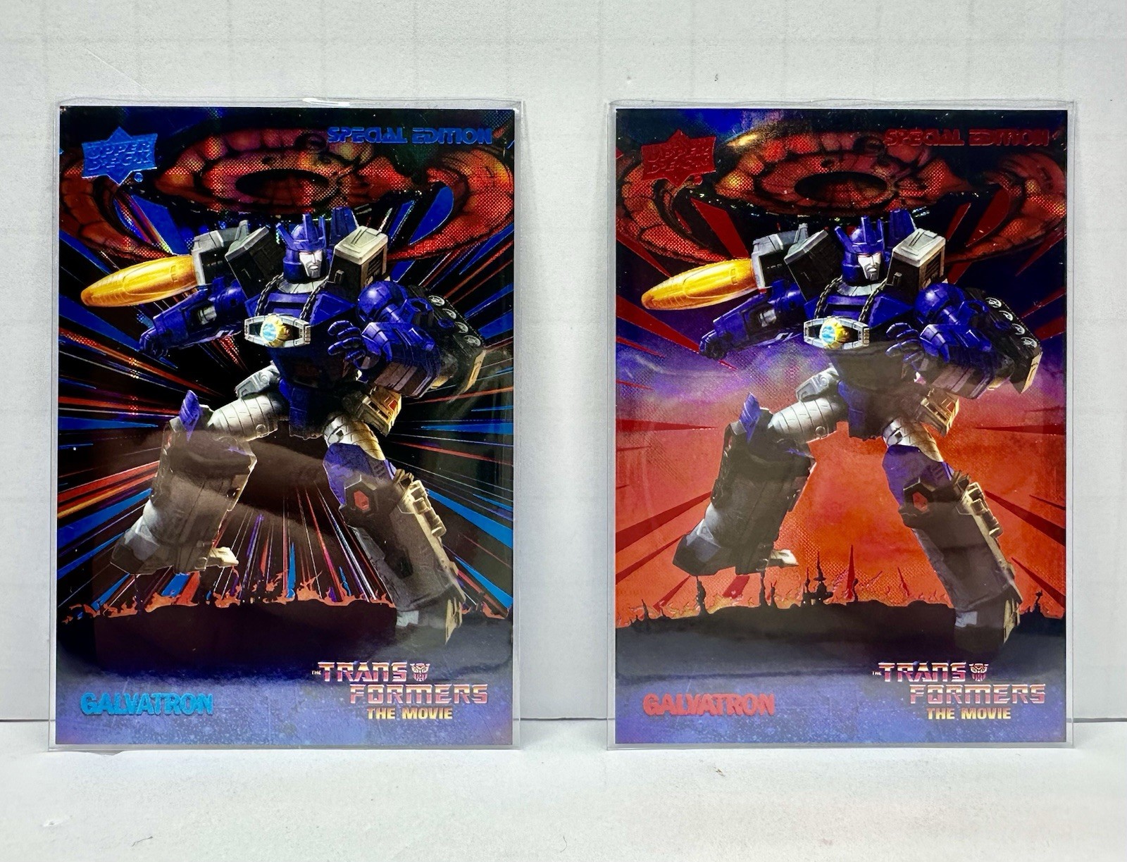 2026 Upper Deck Transformers - Galvatron Energon and Anniversary Numbered /1986