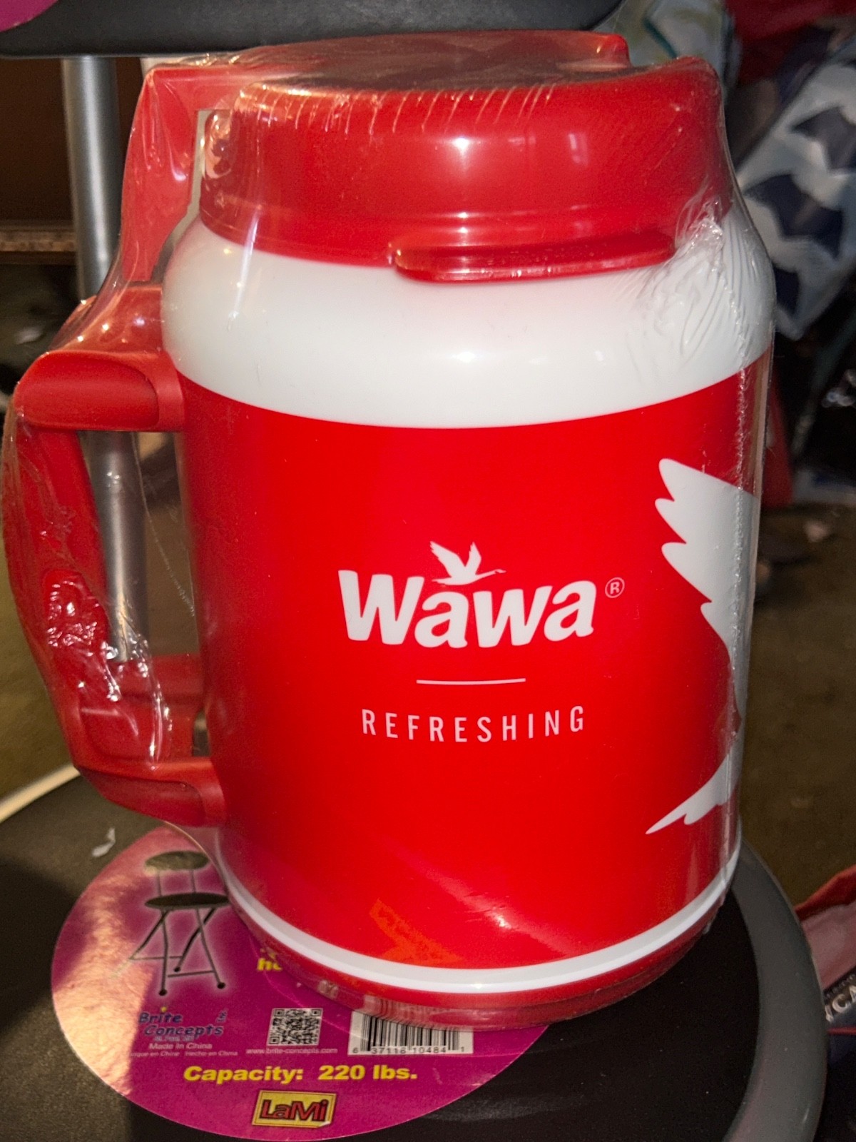Wawa 64 oz Jumbo Travel Mug Hot Cold Insulated Jug Whirley USA (No Straw) Wawa 64 oz Jumbo Travel Mug Hot Cold Insulated Jug Whirley USA (No Straw)
