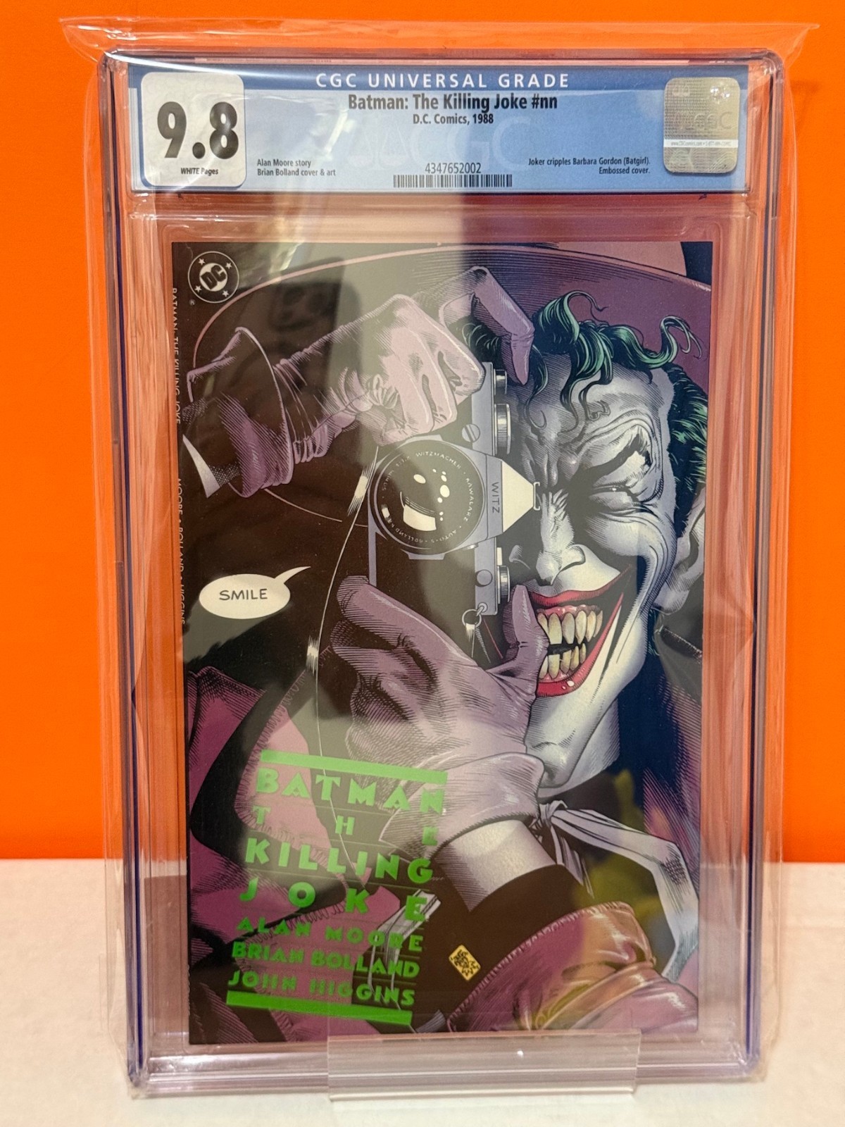 🦇Batman: The Killing Joke NN (1988) CGC 9.8 WP DC Comics  1988 1st Print 🦇
