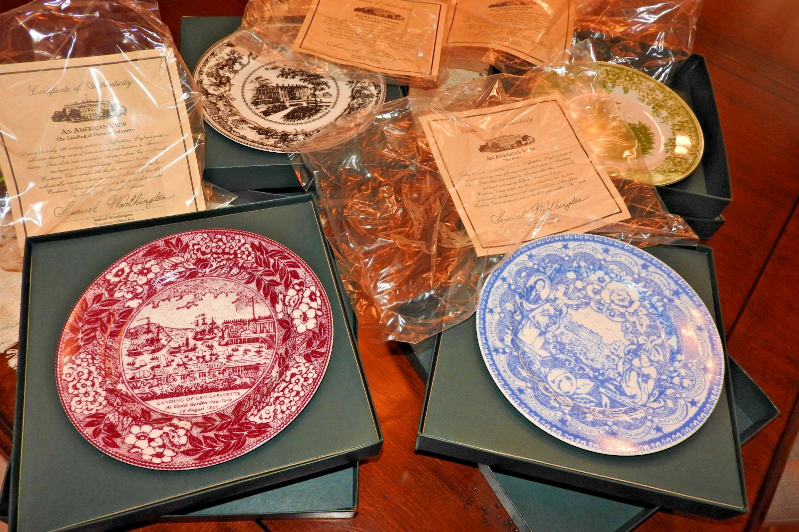 Vintage Woodmere China 4 pieces, Rare, Stored In Orig Boxes Vintage Woodmere China 4 pieces, Rare, Stored In Orig Boxes
