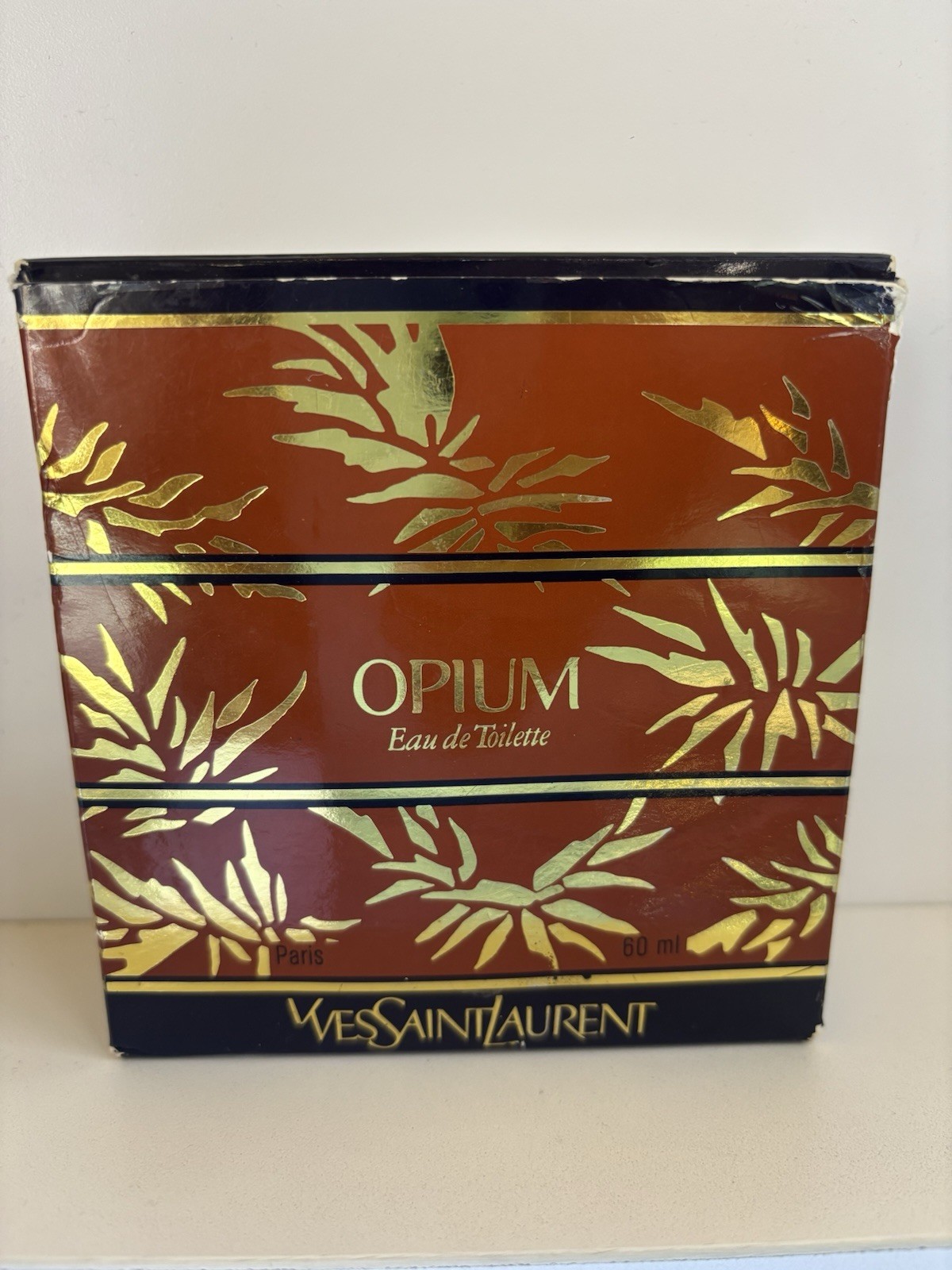Ysl Opium EDT 2.0 Oz Splash Woman Original Formula Vintage discontinue Item