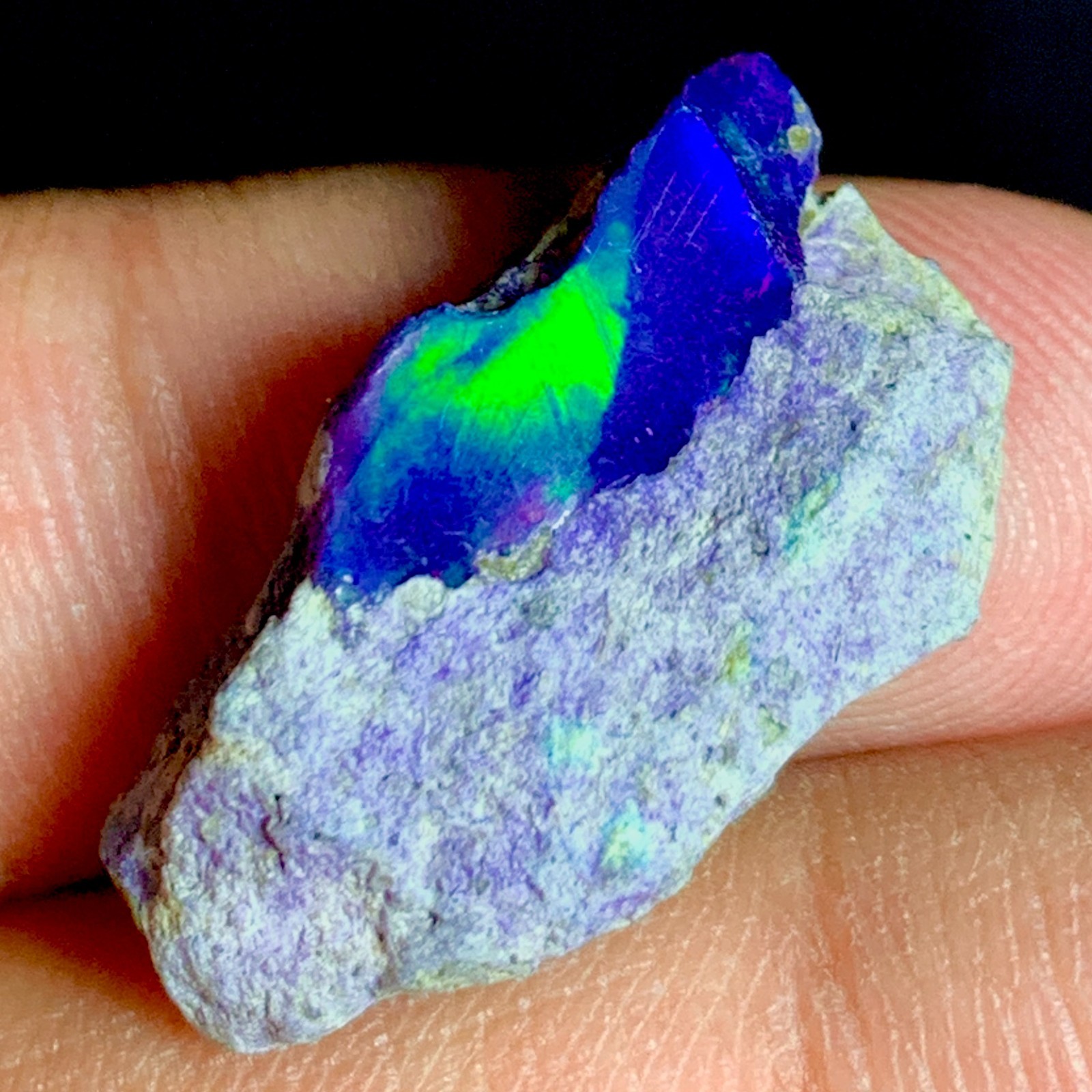 8.35 Ct, Natural Ethiopian Black Opal Rough, Top Grade Fire Opal Raw Gemstone 8.35 Ct, Natural Ethiopian Black Opal Rough, Top Grade Fire Opal Raw Gemstone