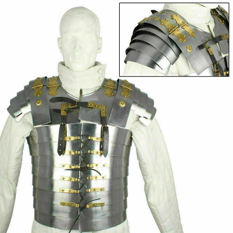 Medieval Roman Lorica Segmentata Pate Armor Chest Armour Chestplate Segmenta Medieval Roman Lorica Segmentata Pate Armor Chest Armour Chestplate Segmenta