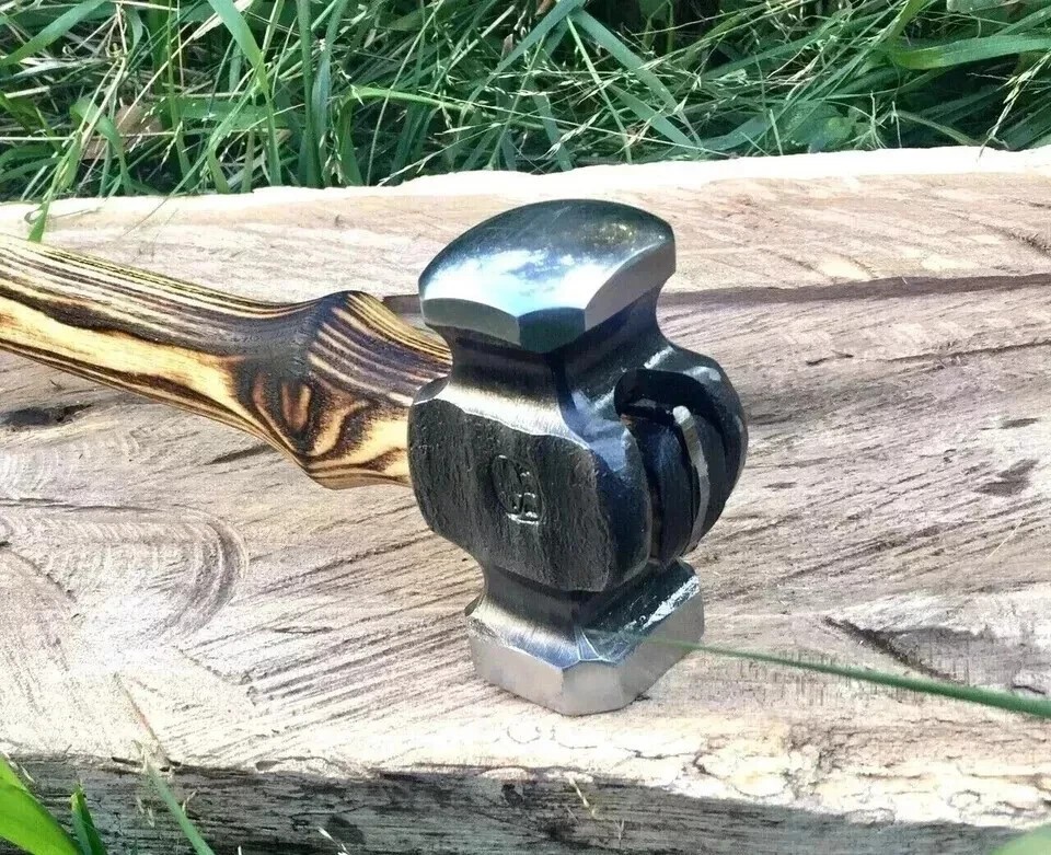 2,53 lbs Blacksmith's rounding hammer, hand forged Rounding Blacksmith's Hammer