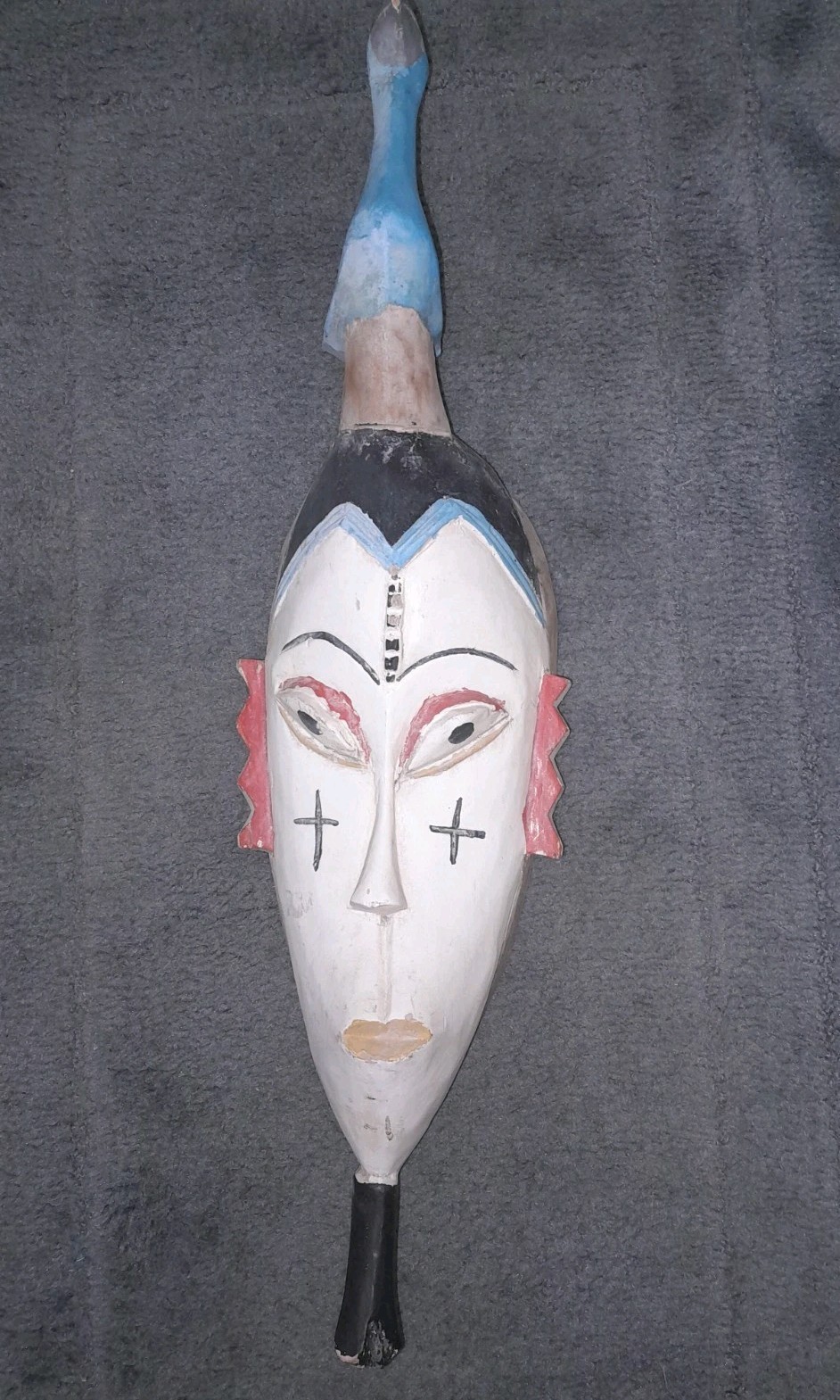 DISNEYLAND JUNGLE CRUISE ADVENTURELAND VINTAGE MASK PROP VINTAGE 1950s