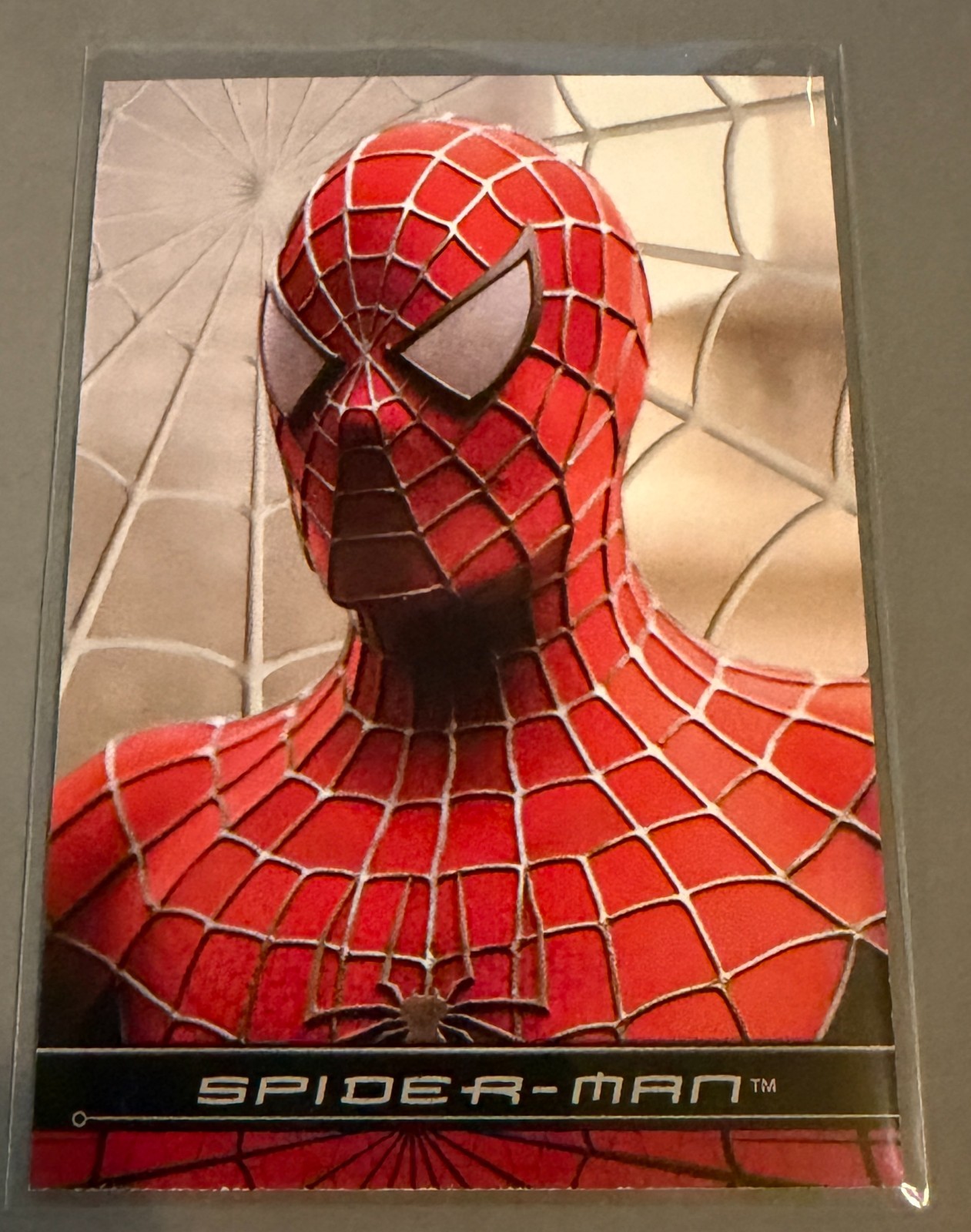 2002 Topps Marvel Spider-Man #3 Tobey Maguire Movie RC Rookie Card 1st app Mint