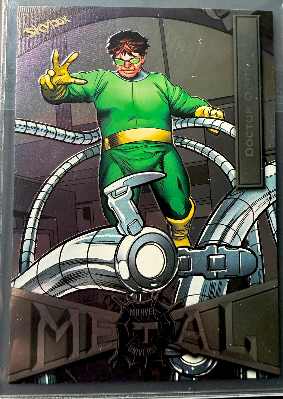 SkyBox 2021 Marvel Metal Universe Spider-Man #22 Doctor Octopus Non-Sport Card SkyBox 2021 Marvel Metal Universe Spider-Man #22 Doctor Octopus Non-Sport Card
