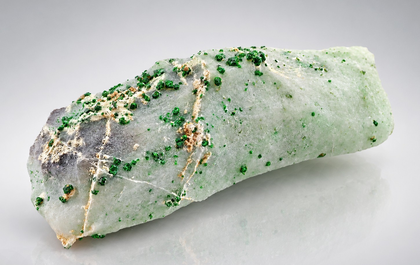 RARE Uvarovite – Green Garnet Crystal Specimen on Matrix from the PHILIPPINES 