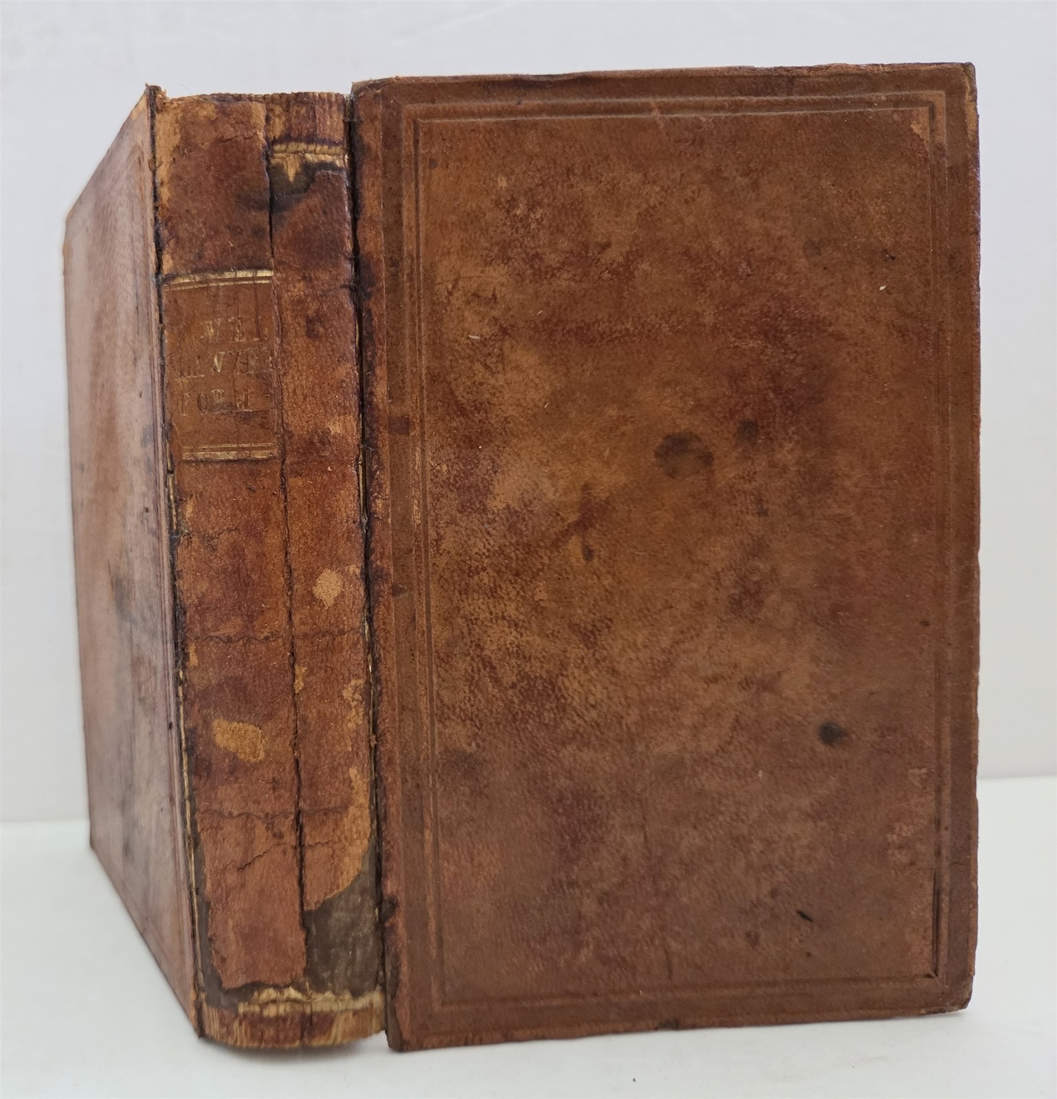 1859 antique Charles G FOLGER nantucket ma inscribed LEGAL FORM BOOK WELLS
