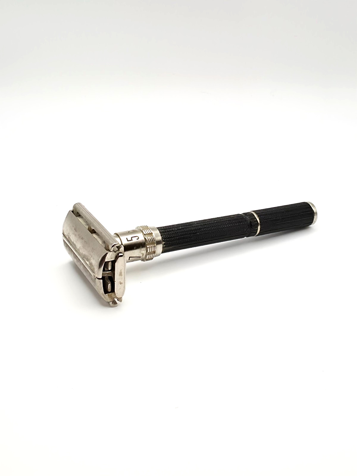 Vintage 1972 Gillette Black Beauty Super Adjustable 109 Long Handle Razor S1 USA Vintage 1972 Gillette Black Beauty Super Adjustable 109 Long Handle Razor S1 USA