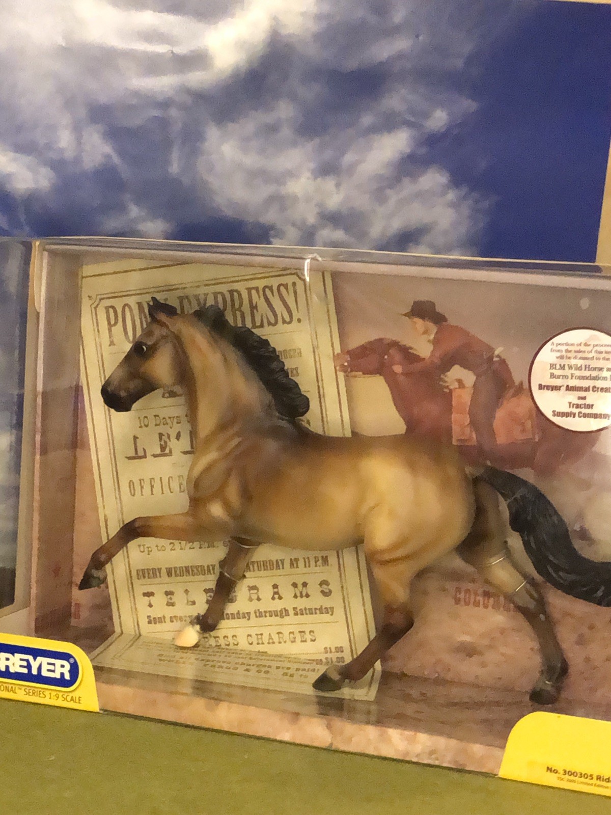 Rare 2005 Breyer Horse Riderless Pony Express #300305 Tractor Supply