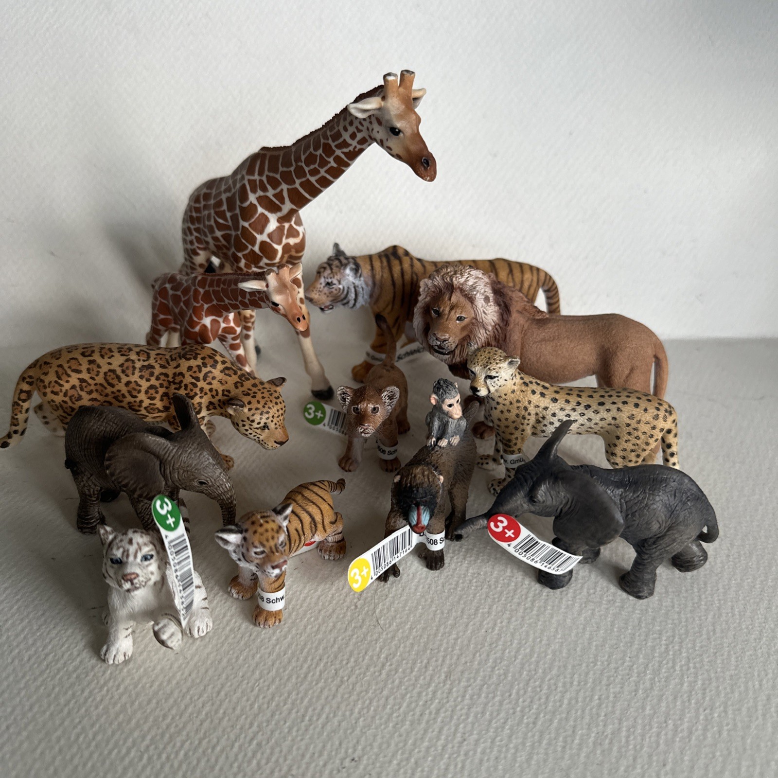 Schleich Safari African Animals Lot Of 12 All NWT No Duplicates