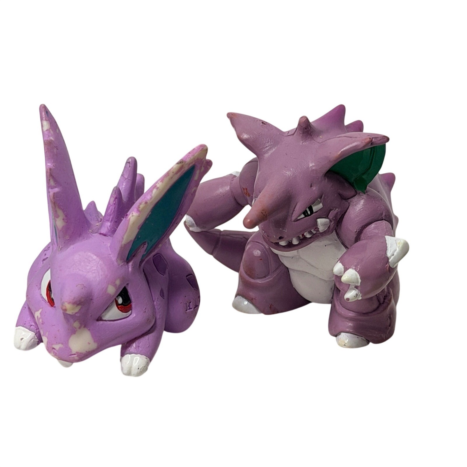 Pokemon Moncolle Nidoran Nidoking Mini Figure TOMY Loose Pokemon Moncolle Nidoran Nidoking Mini Figure TOMY Loose
