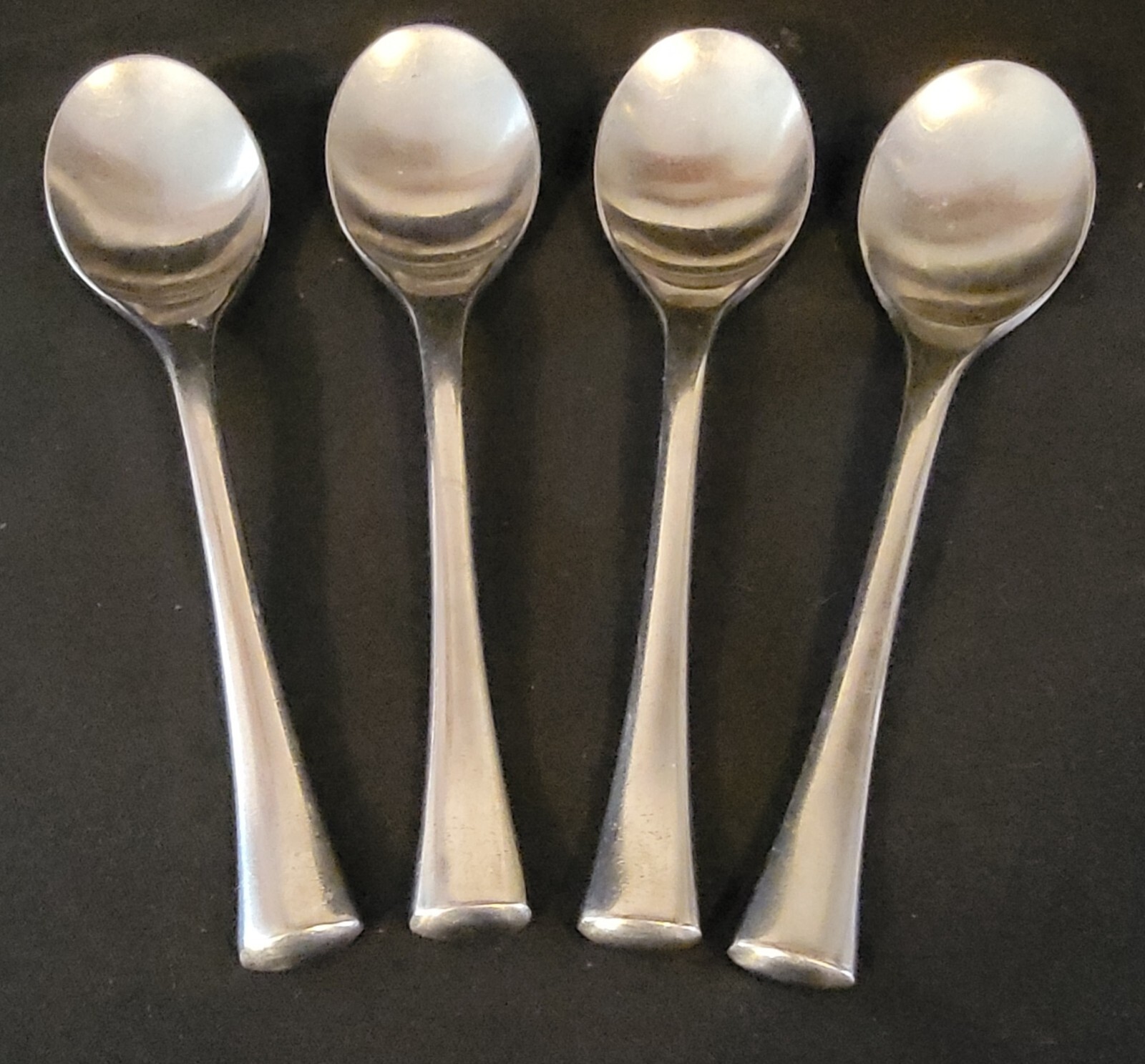 4 WMF Cromargan Spoleto? Soup Spoons Flatware MCM Vtg Retro