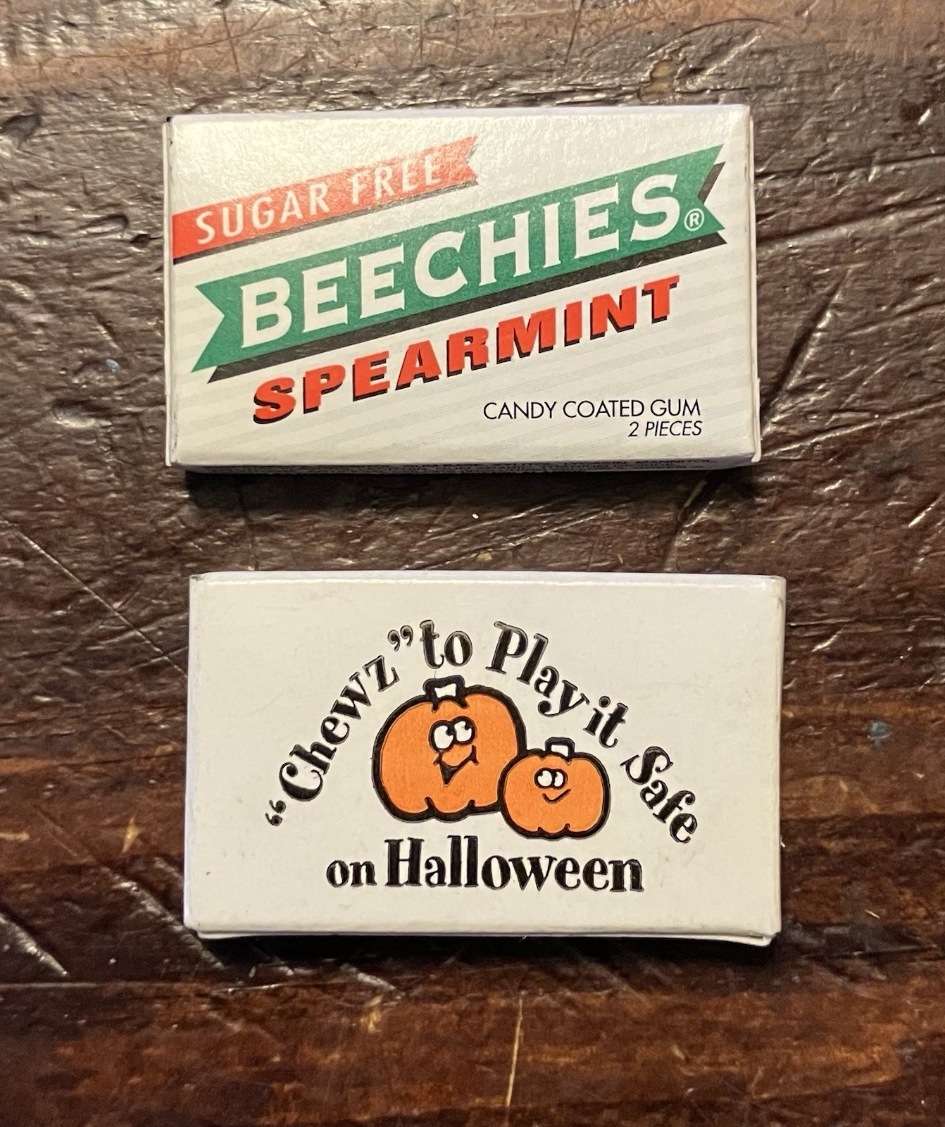 2 Vintage 1990’s Halloween Beechies Candy Packs Full Pumpkins