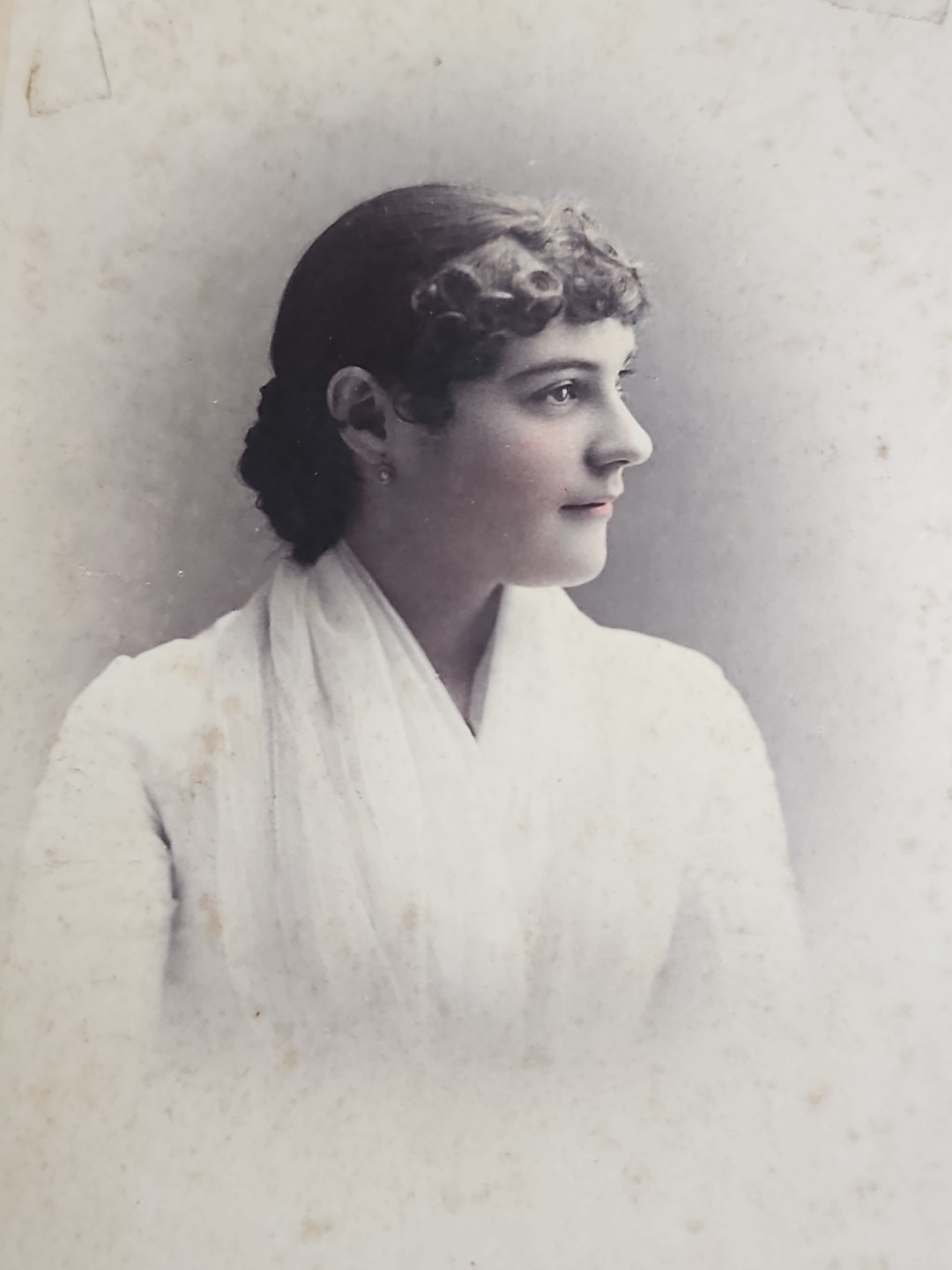 1882 Cabinet Card Young Woman Portrait F.W. Guerin St Louis MO Dated...